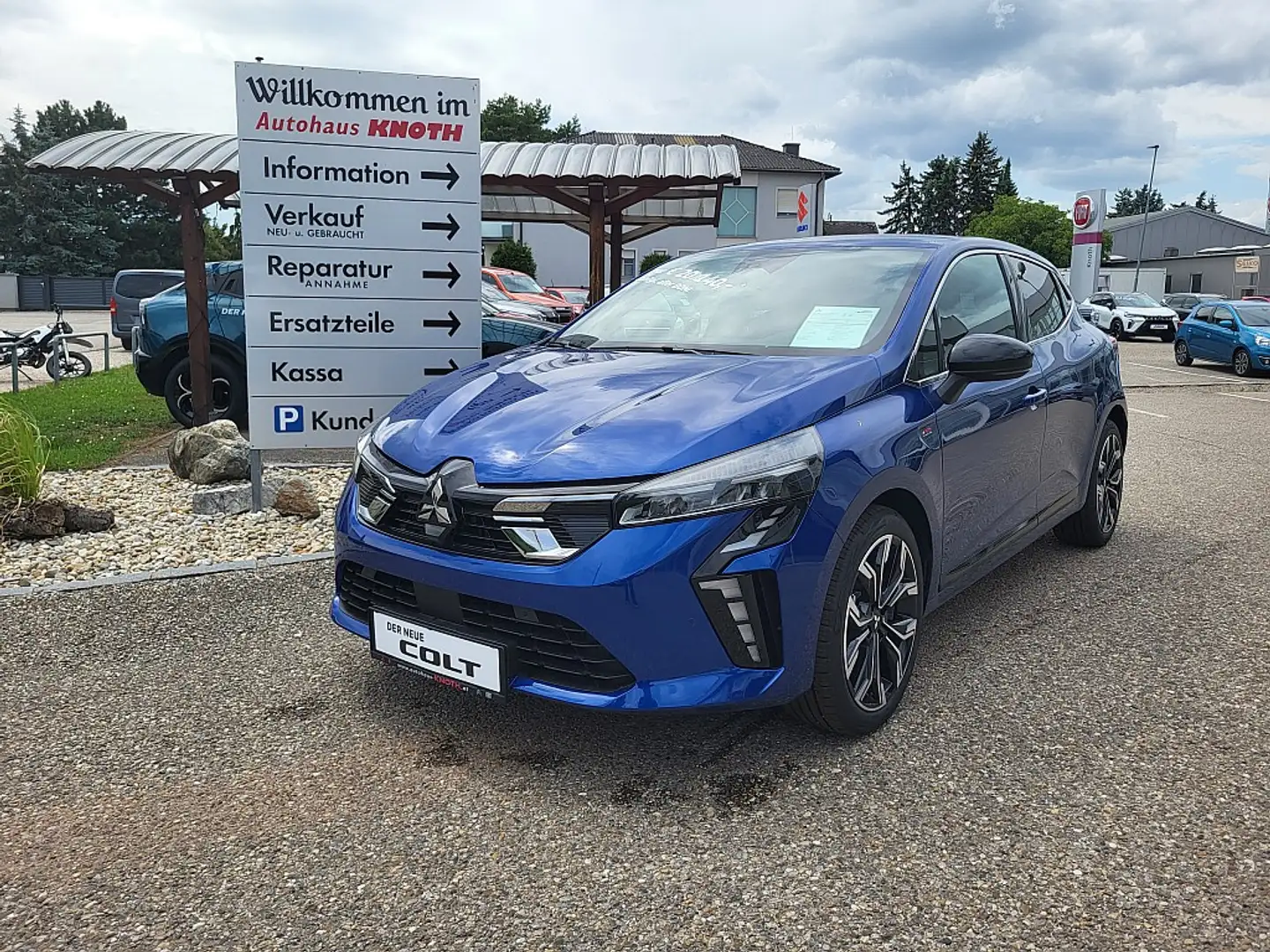 Mitsubishi Colt 1,0 MPI-T Intense Bleu - 1