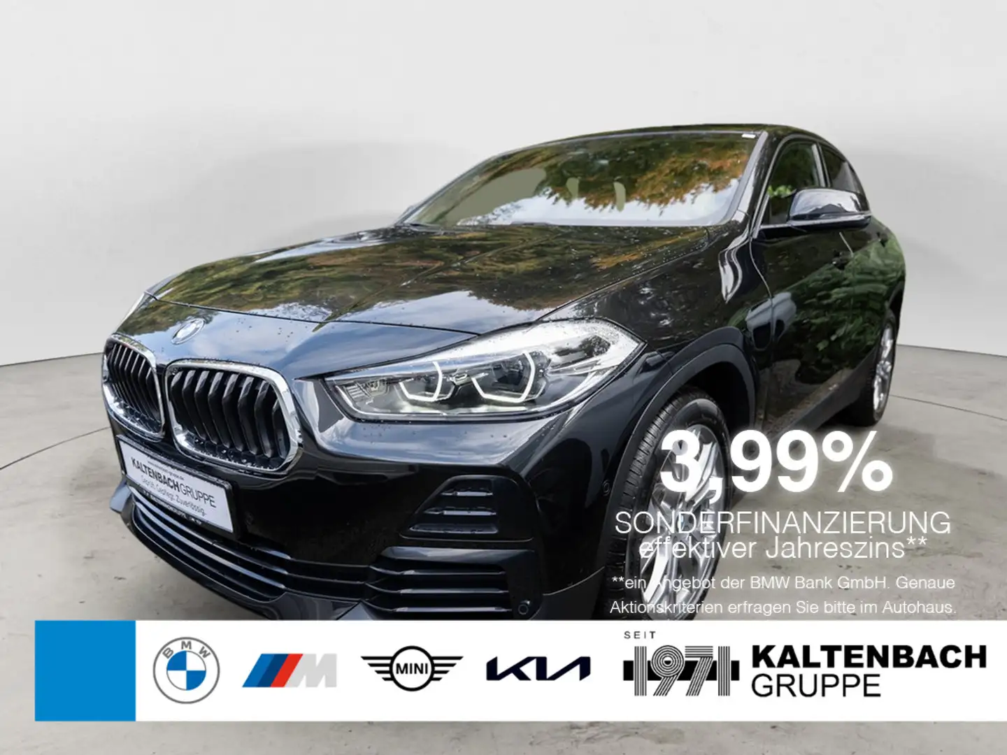 BMW X2 sDrive 20d Advantage PANO AHK LED NAVI SHZ Zwart - 1