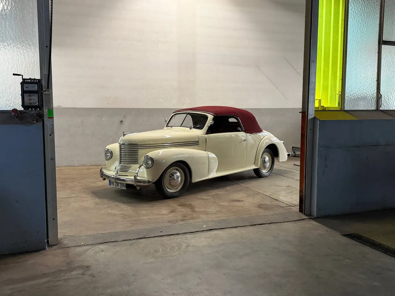 Opel Kapitän 39 Gläser Cabrio, foto 3