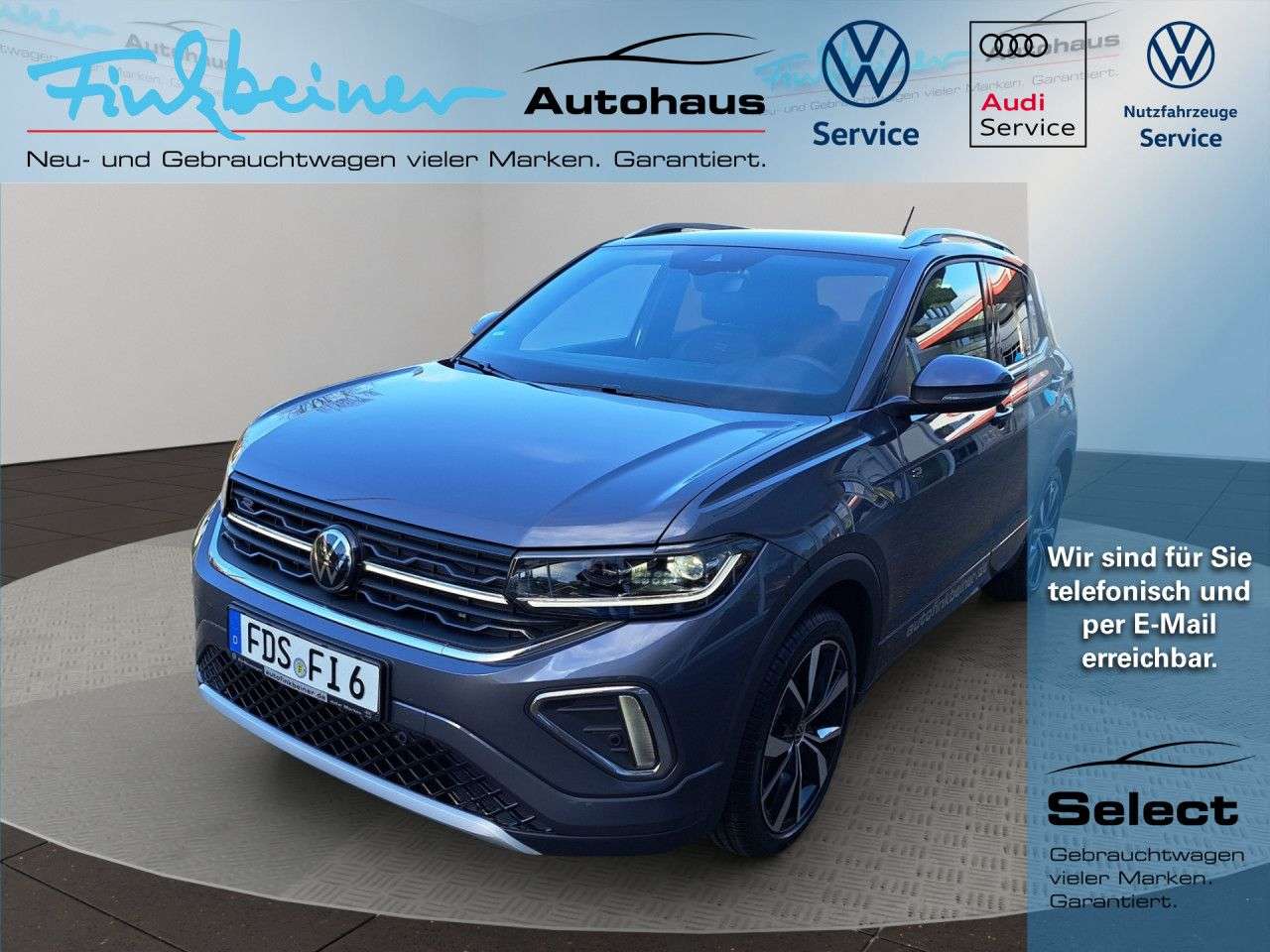 Volkswagen T-Cross 2024 — R-Line 1.0l TSI DSG Bluetooth Navi LED
