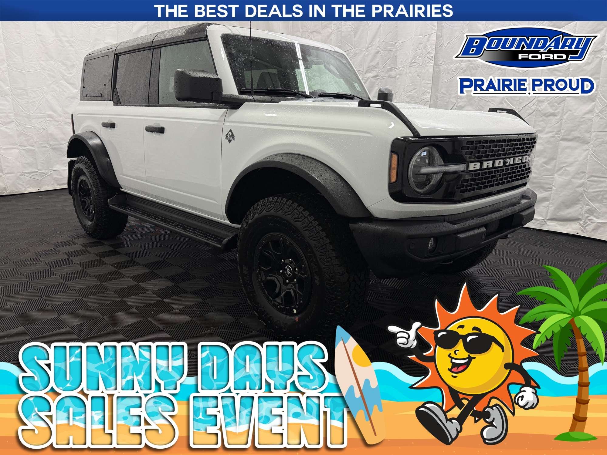 White 2026 Ford Bronco SUV / Crossover Four-Wheel Drive Automatic
