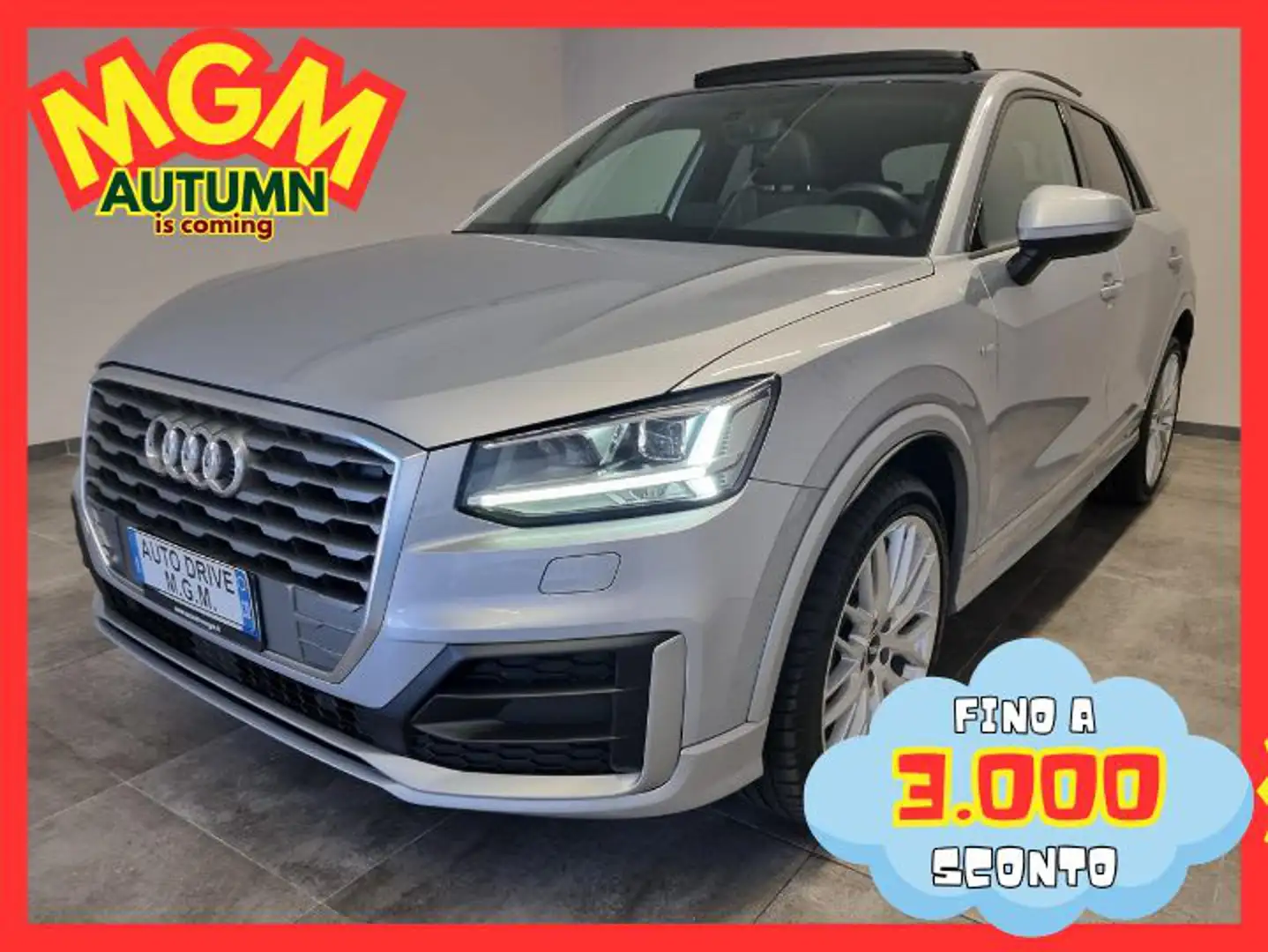 Audi Q2 35 TFSI S tronic S line Edition Gris - 1
