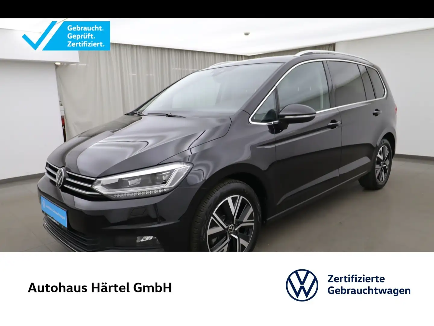 Volkswagen Touran HIGHLINE 2.0 TDI DSG (+EURO6) Bluetooth LED Schwarz - 1