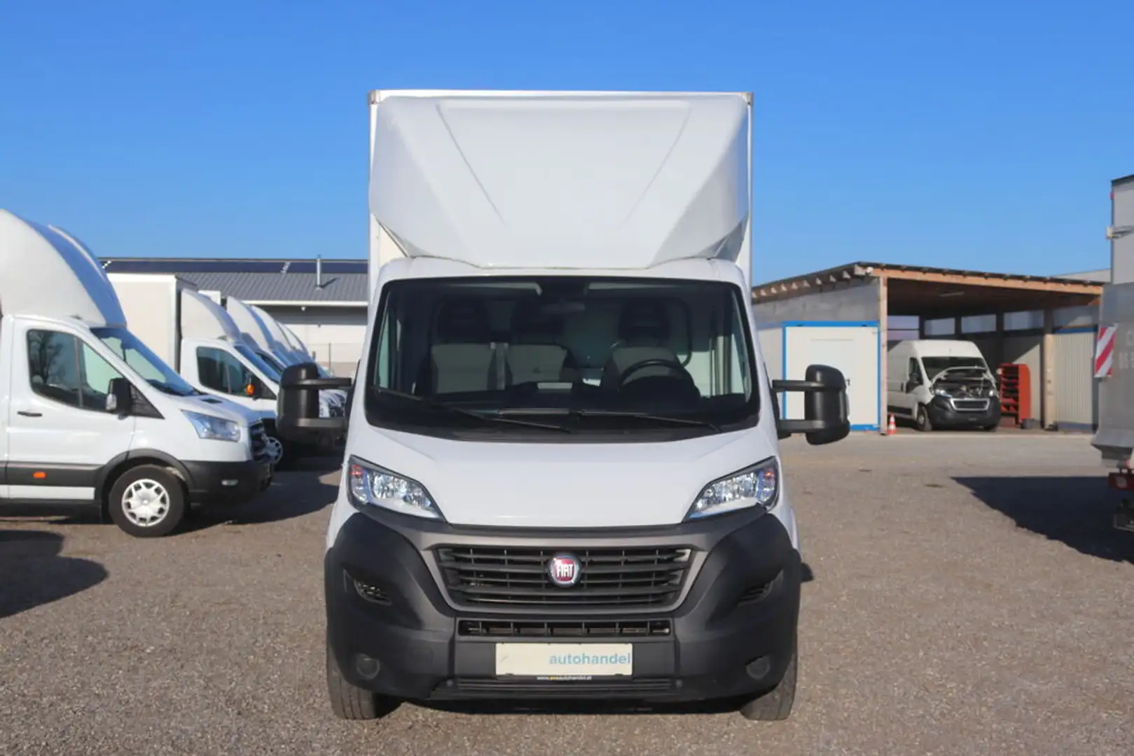Fiat Ducato Kasten Kofferaufbau Ladebordwand NAVI KAMERA KLIMA Weiß - 2