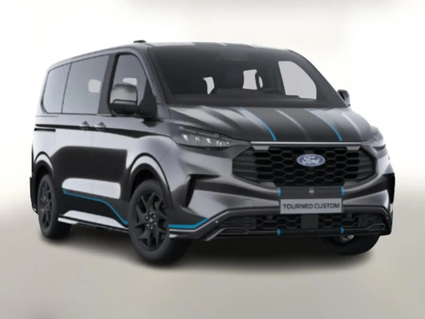 Ford Tourneo Custom Sport 2.0 TDCi 170 Aut 320 L1 ACC 125 kW (170 P... Grau - 1