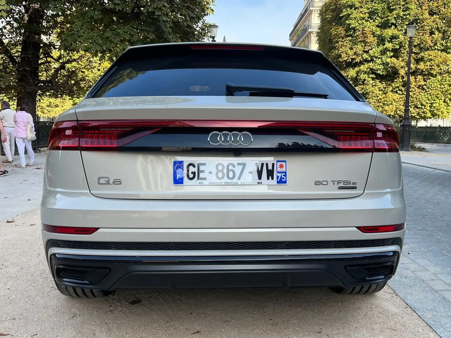 Audi Q8 TFSI e 462ch Compétition quattro tiptronic 8 Gris - 2