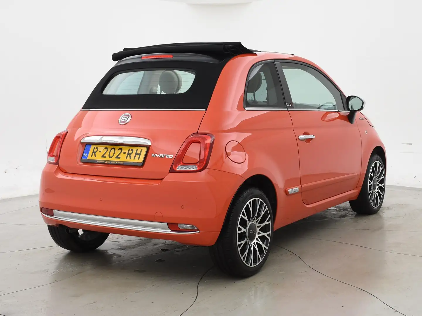 Fiat 500C 1.0 HYBRID DOLCE VITA + APPLE CARPLAY | 16 INCH LM Orange - 2