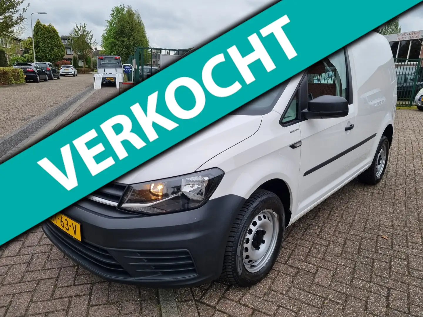 Volkswagen Caddy 1.0 TSI BENZINE BPM VRIJ ///GARANTIE Wit - 1