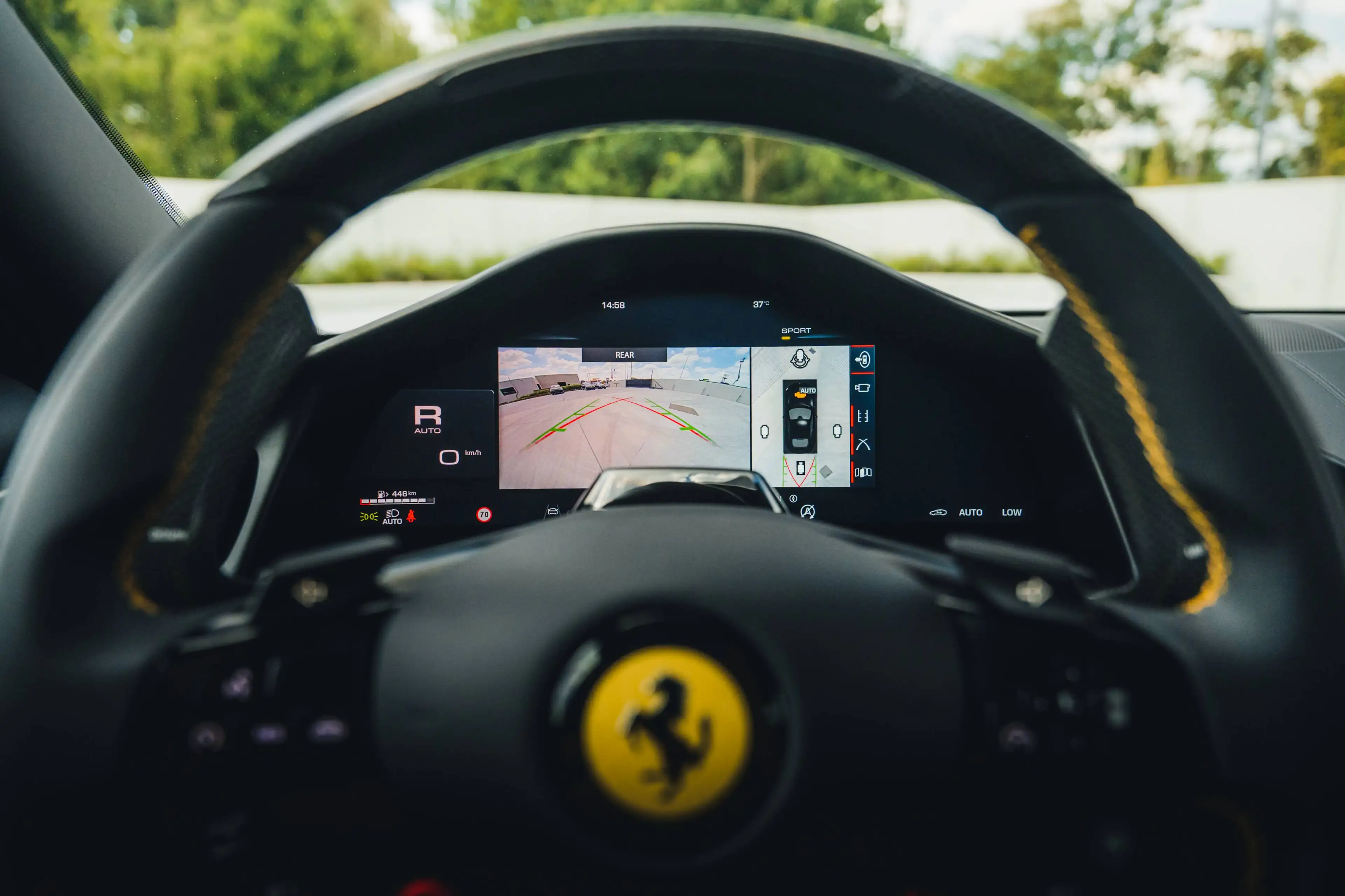 Ferrari Amalfi Nero DS / NEW / Carbon / Pass. Display / 20" — photo 14