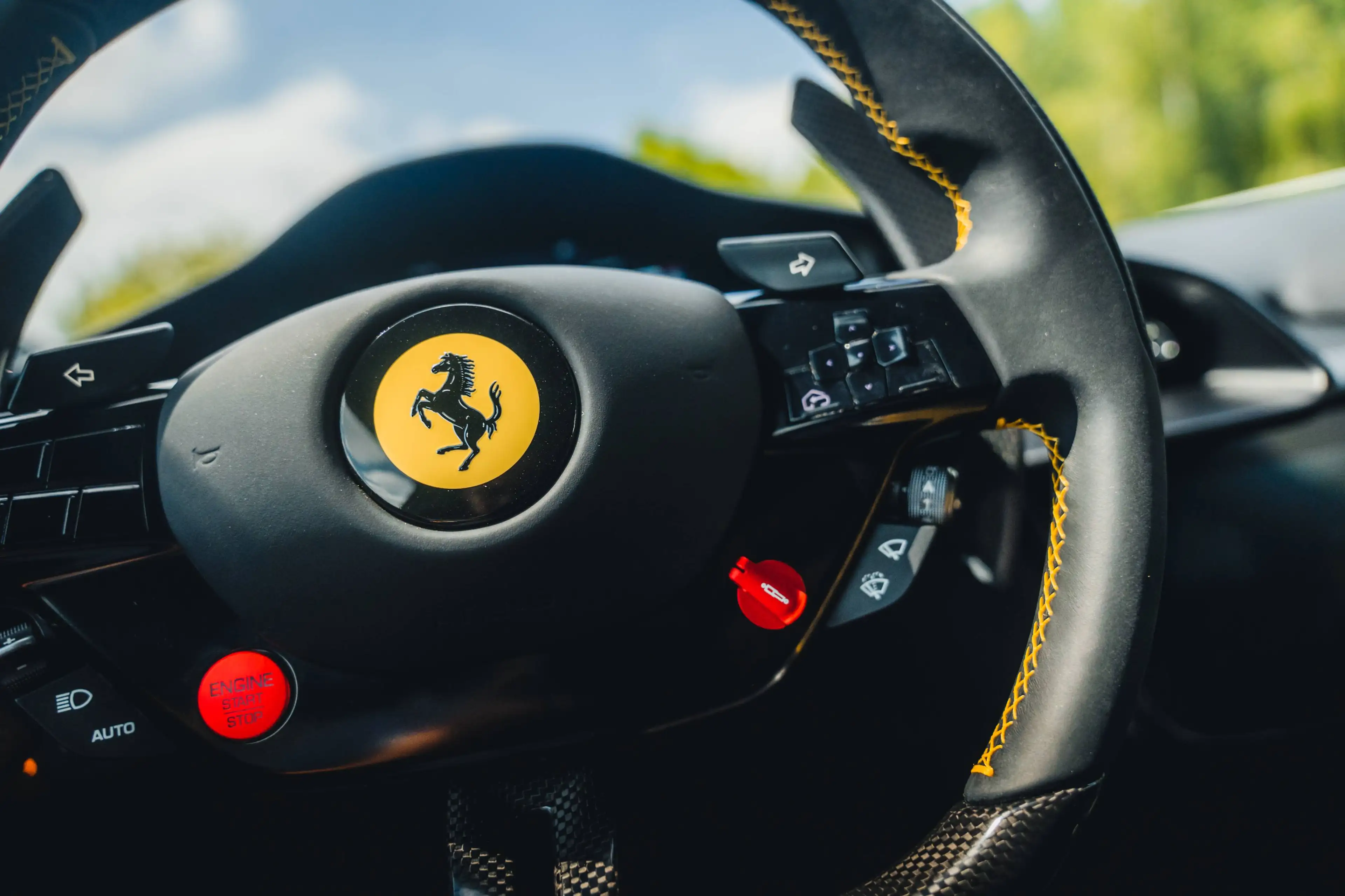 Ferrari Amalfi Nero DS / NEW / Carbon / Pass. Display / 20" — photo 15