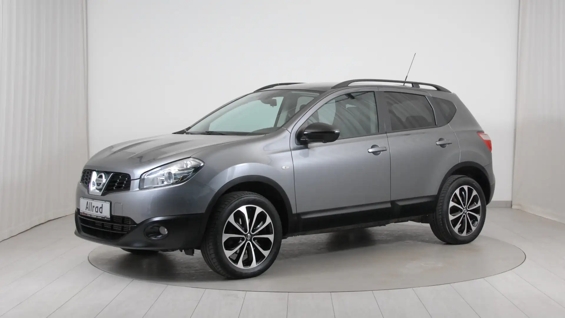 Nissan Qashqai 360° 1.6 dCi 4X4 *Navi, AHV, Glasdach* Grau - 2