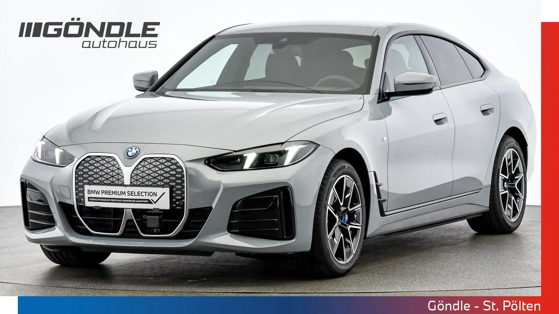 BMW i4 eDrive40 Gran Coupé Grau - 1