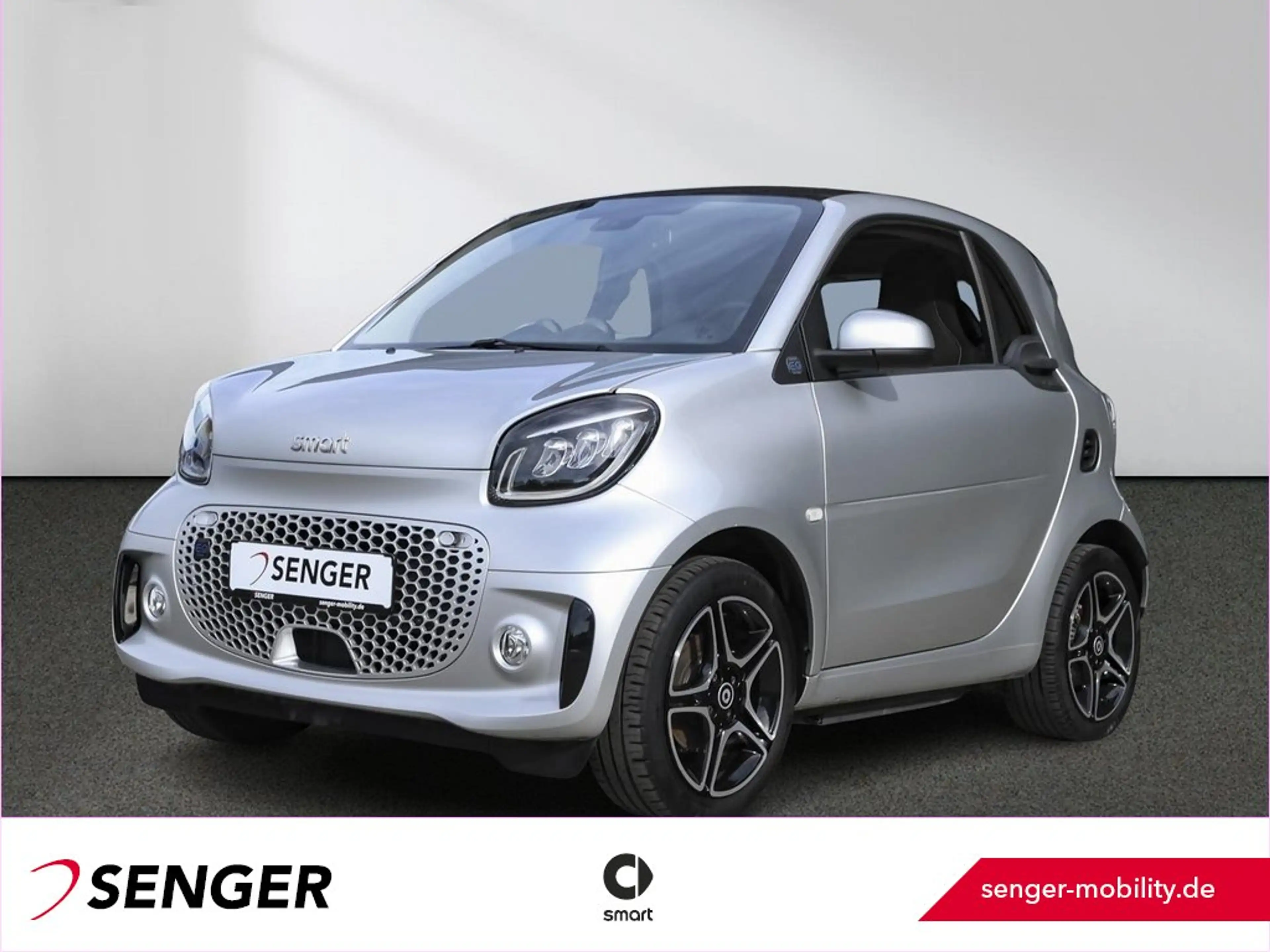 smart forTwo EQ ForTwo Pulse 22 kW-Bordlader Panorama LED