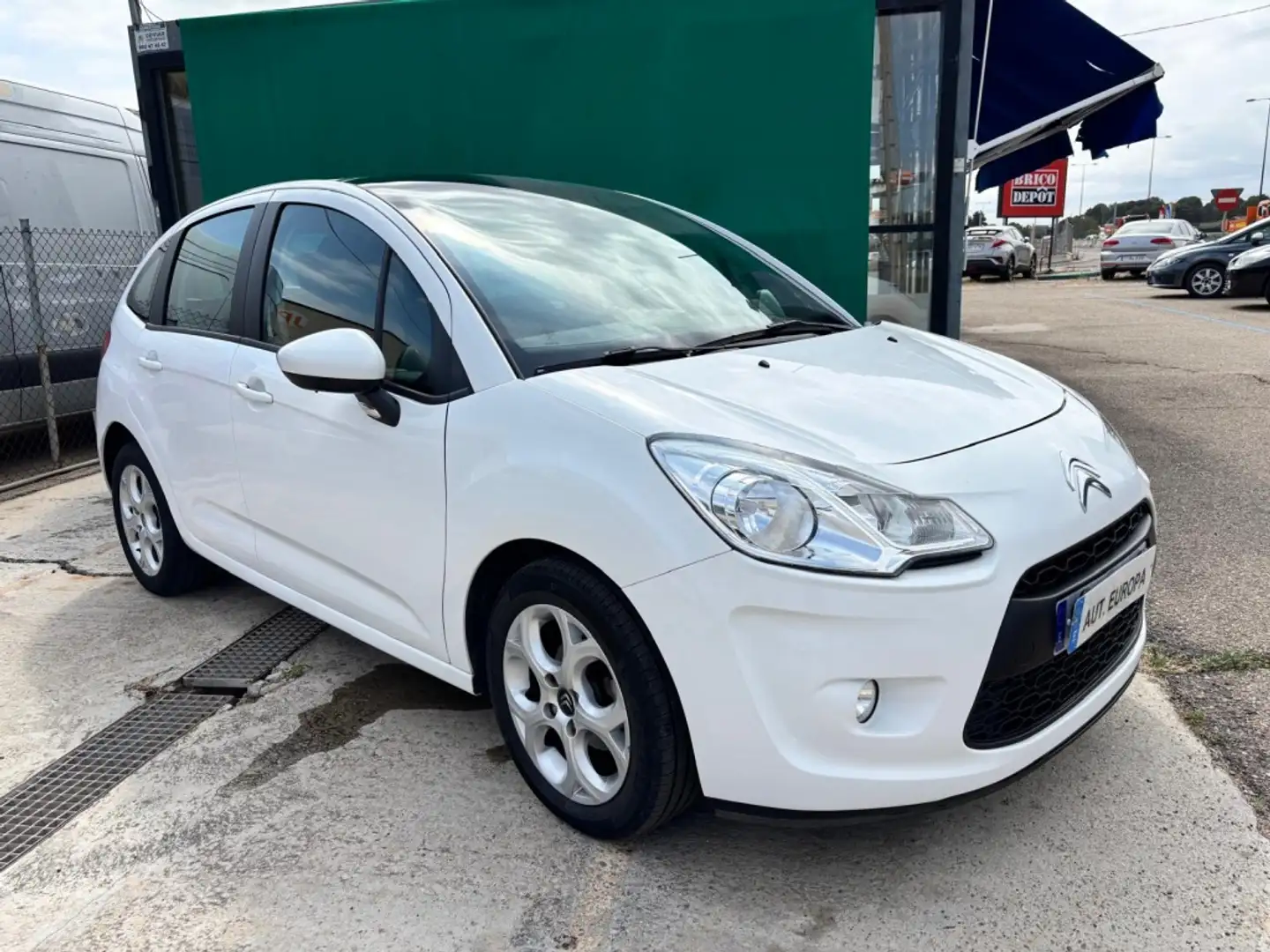 Citroen C3 1.6e-HDi Exclusive 90 Blanc - 1