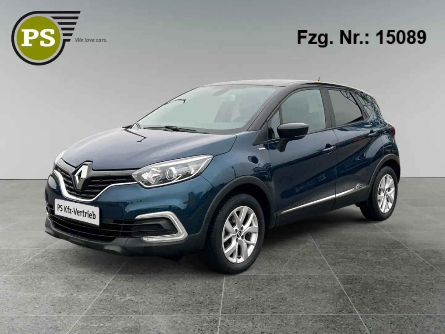 Renault Captur Limited 0.9 TCe 90 eco Temp Berganfahrass. GA Spee Blau - 1