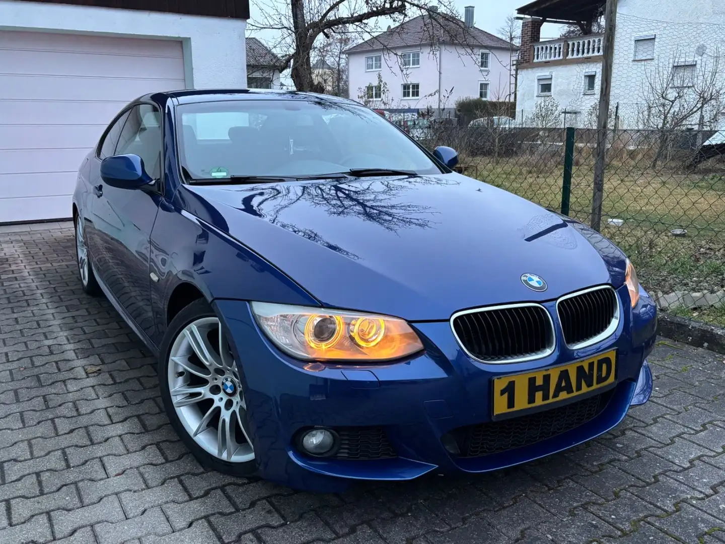 BMW 320 d e92 1.HD+M-Paket+Standheizung+AHK+Navi Blau - 1
