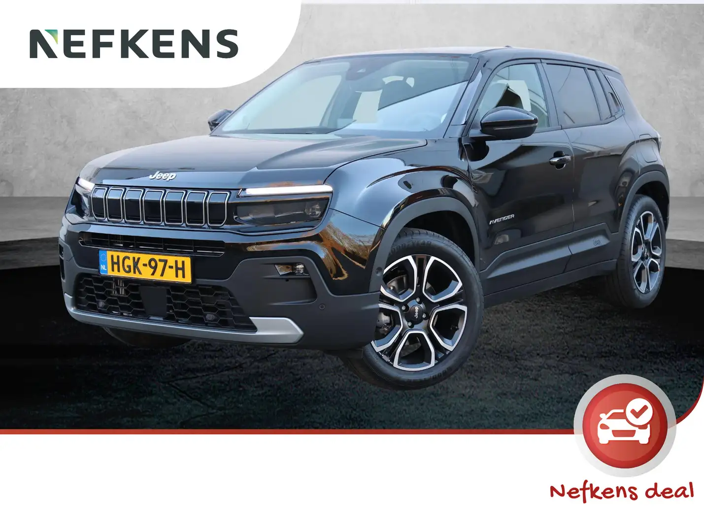 Jeep Avenger 1.2 e-Hybrid Summit | Navigatie | Winter-Pack | Ap Zwart - 1
