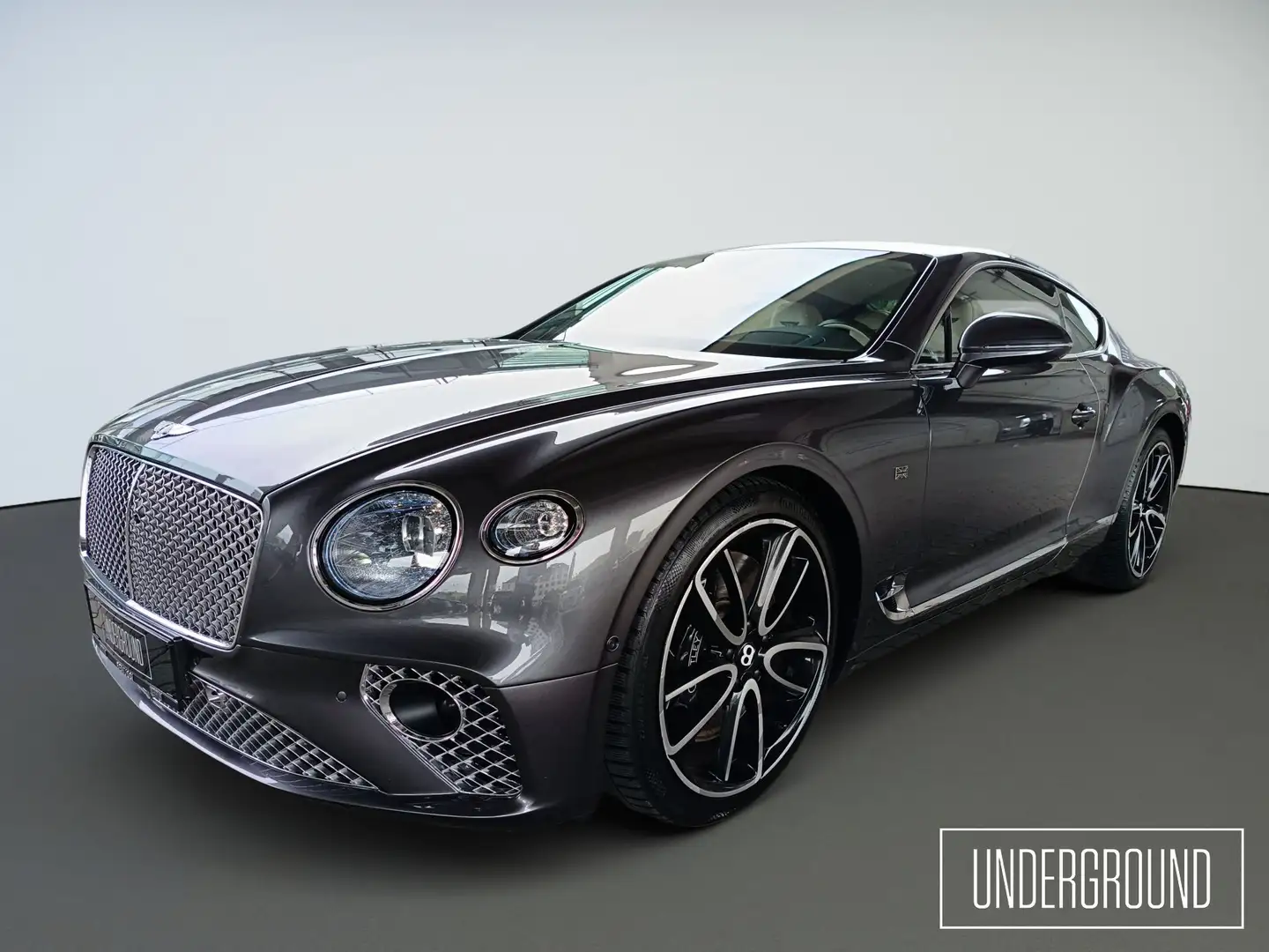 Bentley Continental GTC V12 Gris - 1