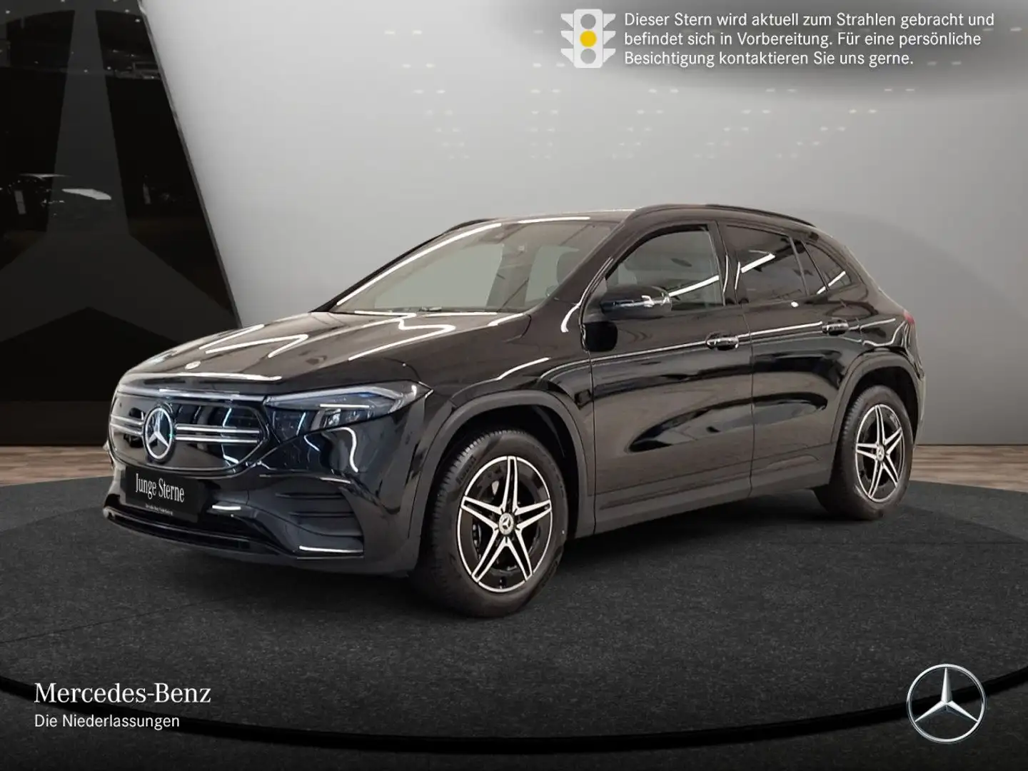 Mercedes-Benz EQA 300 4M AMG+NIGHT+PLUS-PAKET+KAMERA+KEYLESS Schwarz - 2