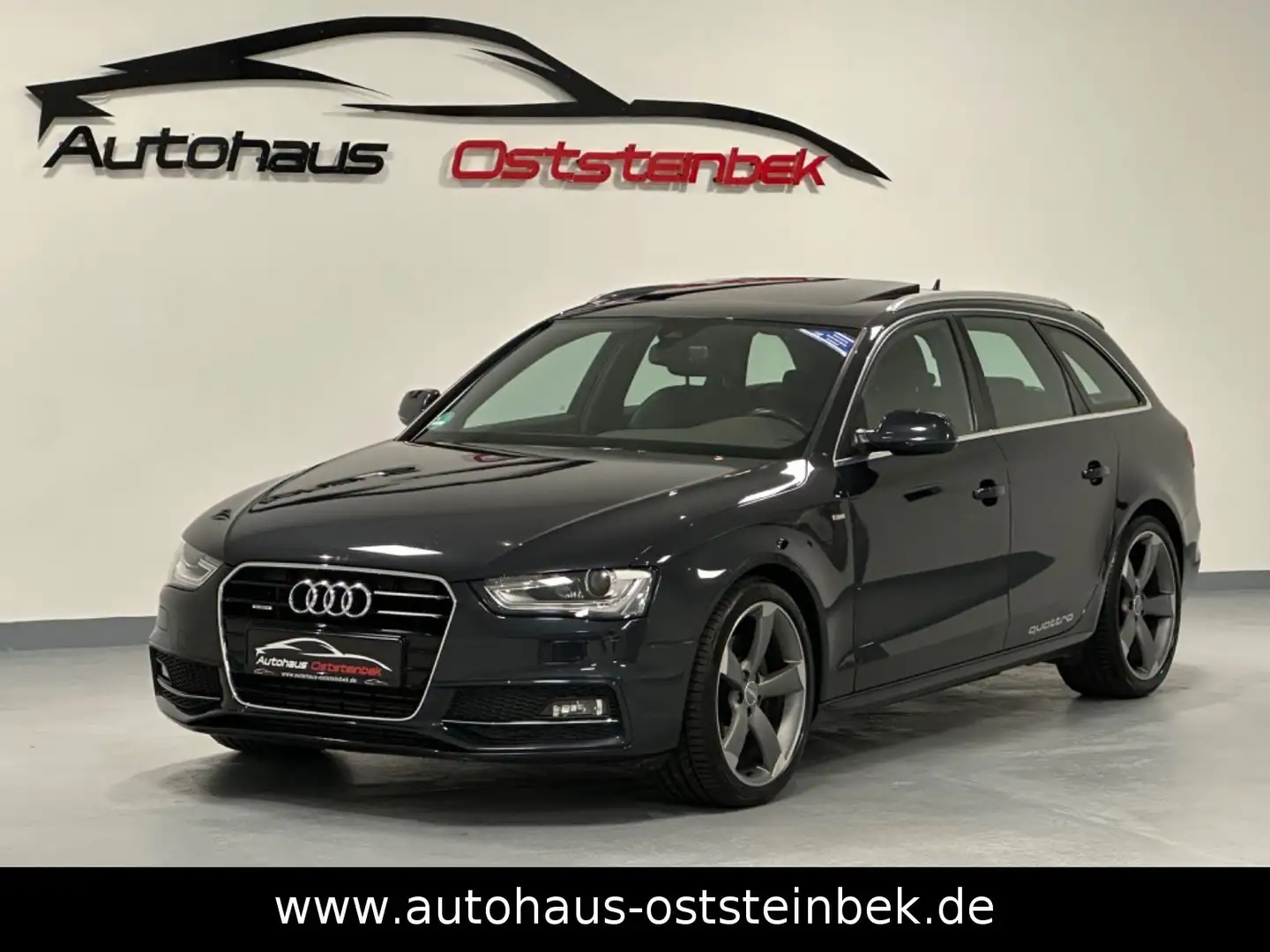 Audi A4 AVANT 3.0 TDI QUATTRO/S-LINE/PANO/XEN/ACC/MMI Blau - 1