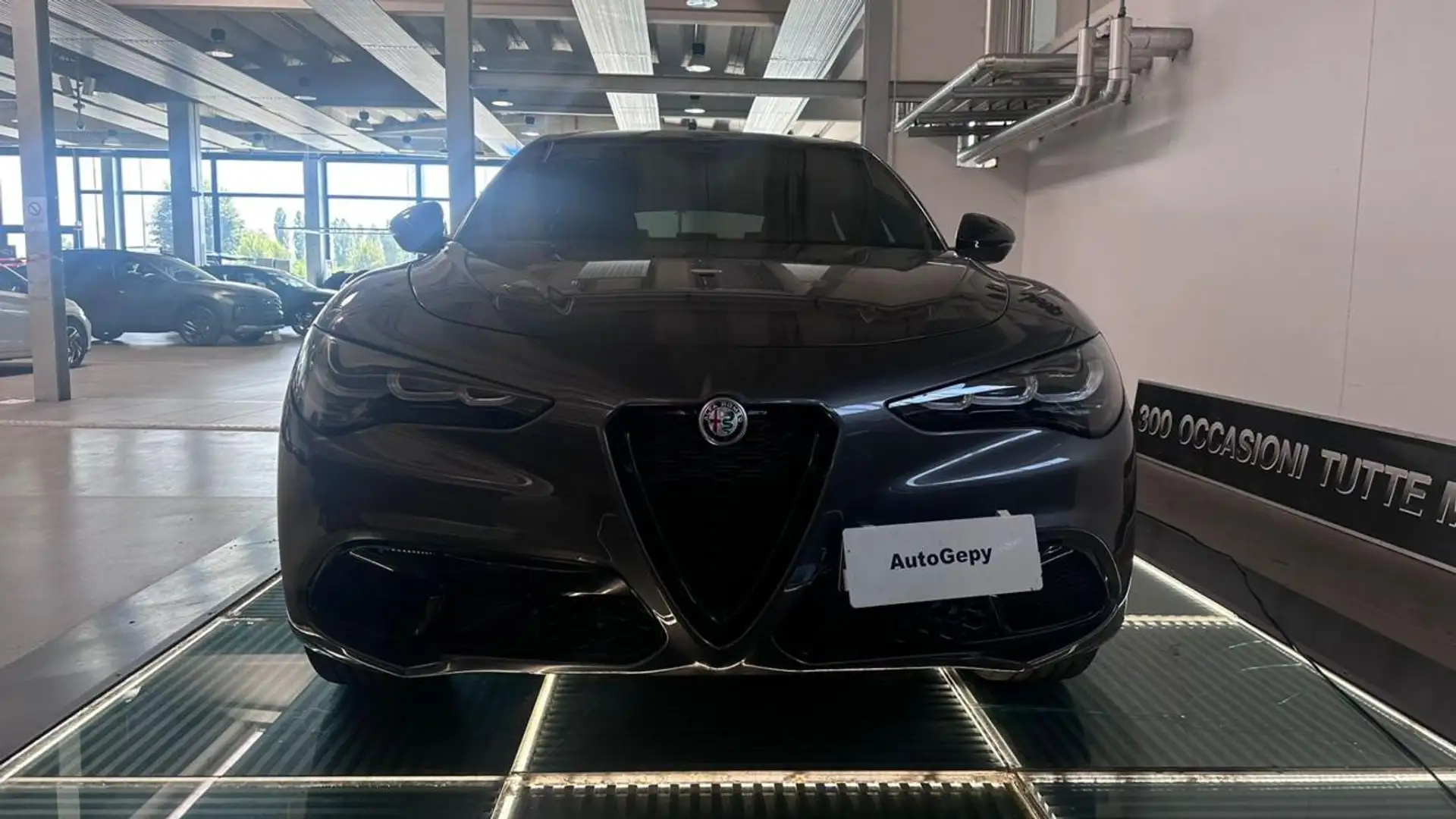 Alfa Romeo Stelvio 2.2 Turbodiesel 210 CV AT8 Q4 Veloce Grigio - 2