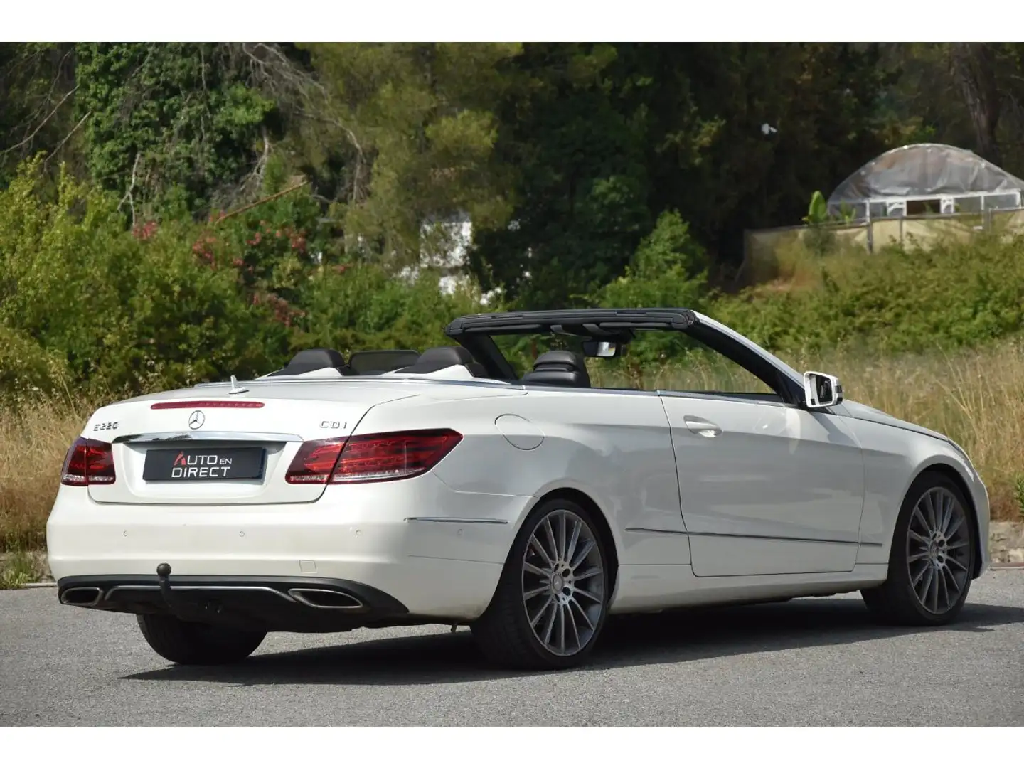 Mercedes-Benz E 220 Cabriolet E 220 CDI FAP - BVA 7G-Tronic Plus  Spor Blanc - 2