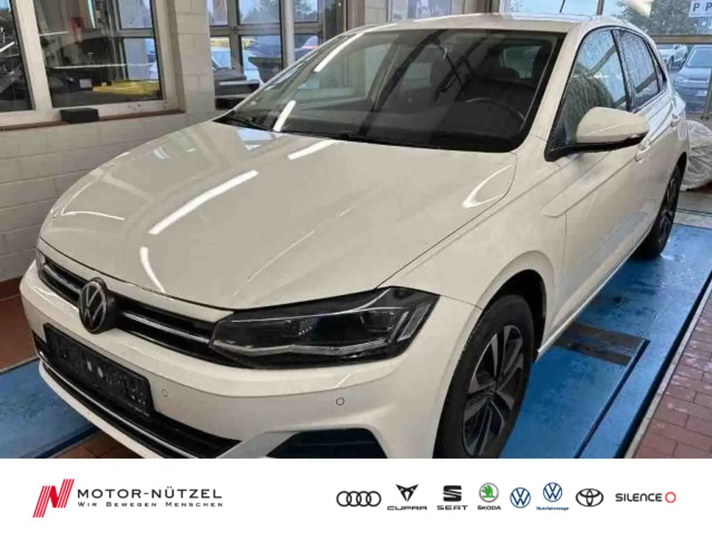 Volkswagen Polo 1.0 TSI DSG COMFORTLINE 5JG+LED+ACC+APP+SHZ Weiß - 1