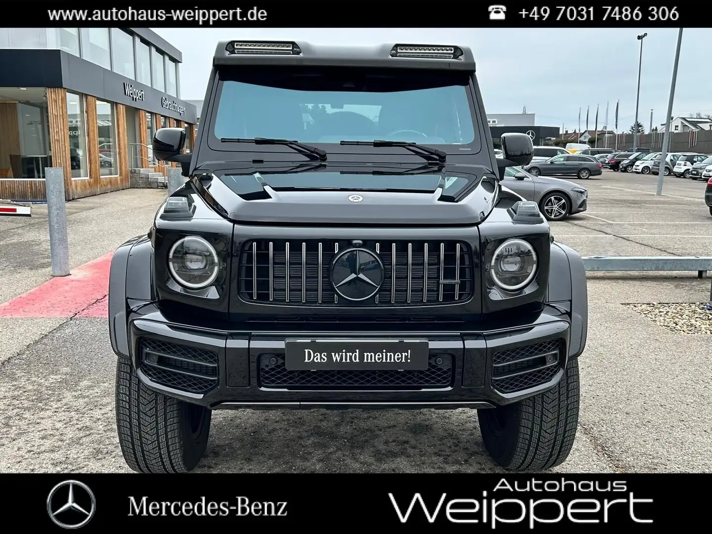 Mercedes-Benz G 63 AMG Mercedes-AMG G 63 PORTALACHSER ORIGINAL Noir - 1