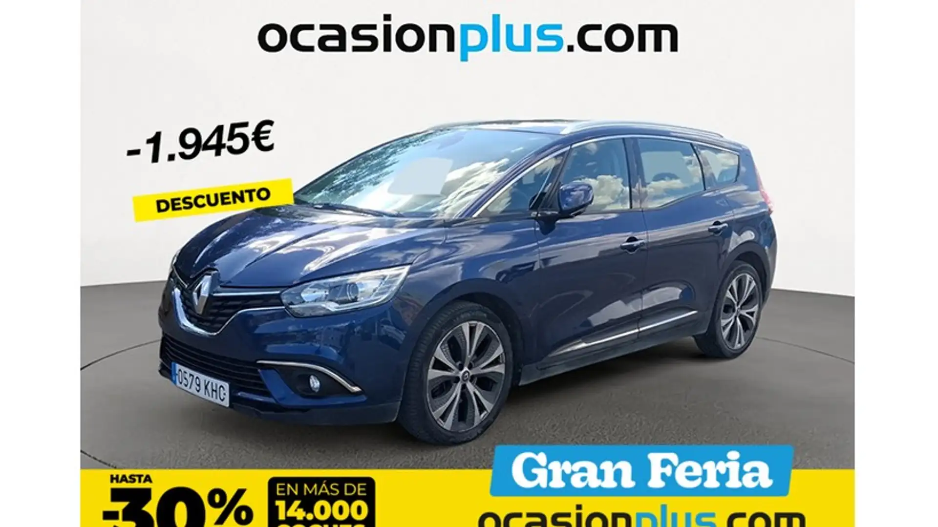 Renault Grand Scenic 1.6dCi Zen 96kW Bleu - 1