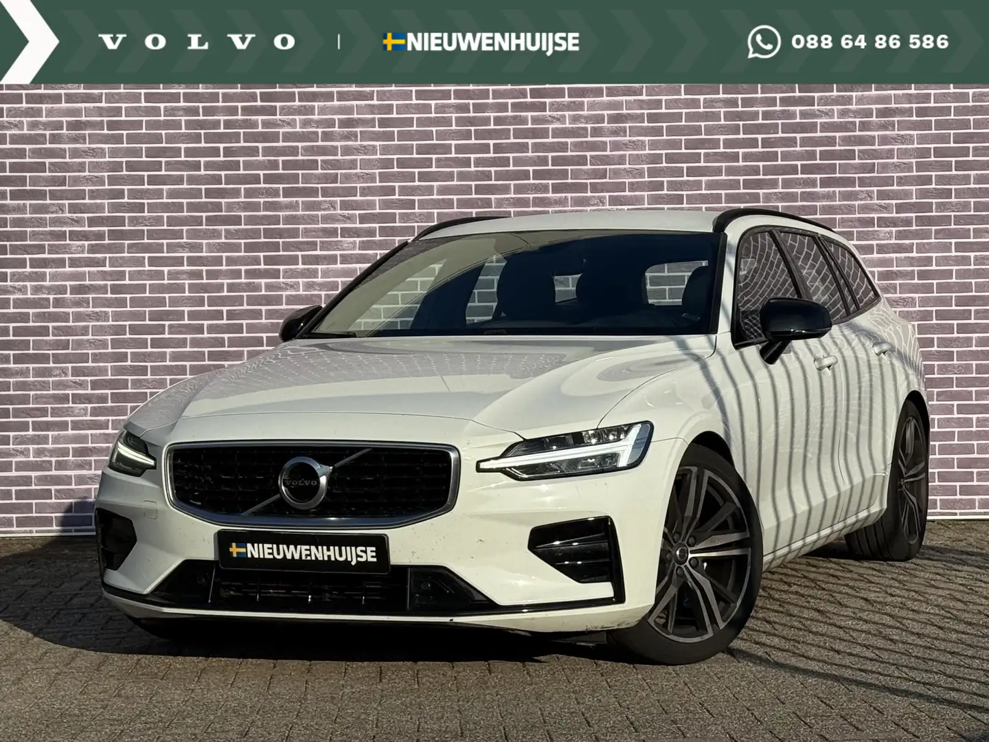 Volvo V60 2.0 T4 R-Design | Polestar optimalisatie | Parkeer Wit - 1