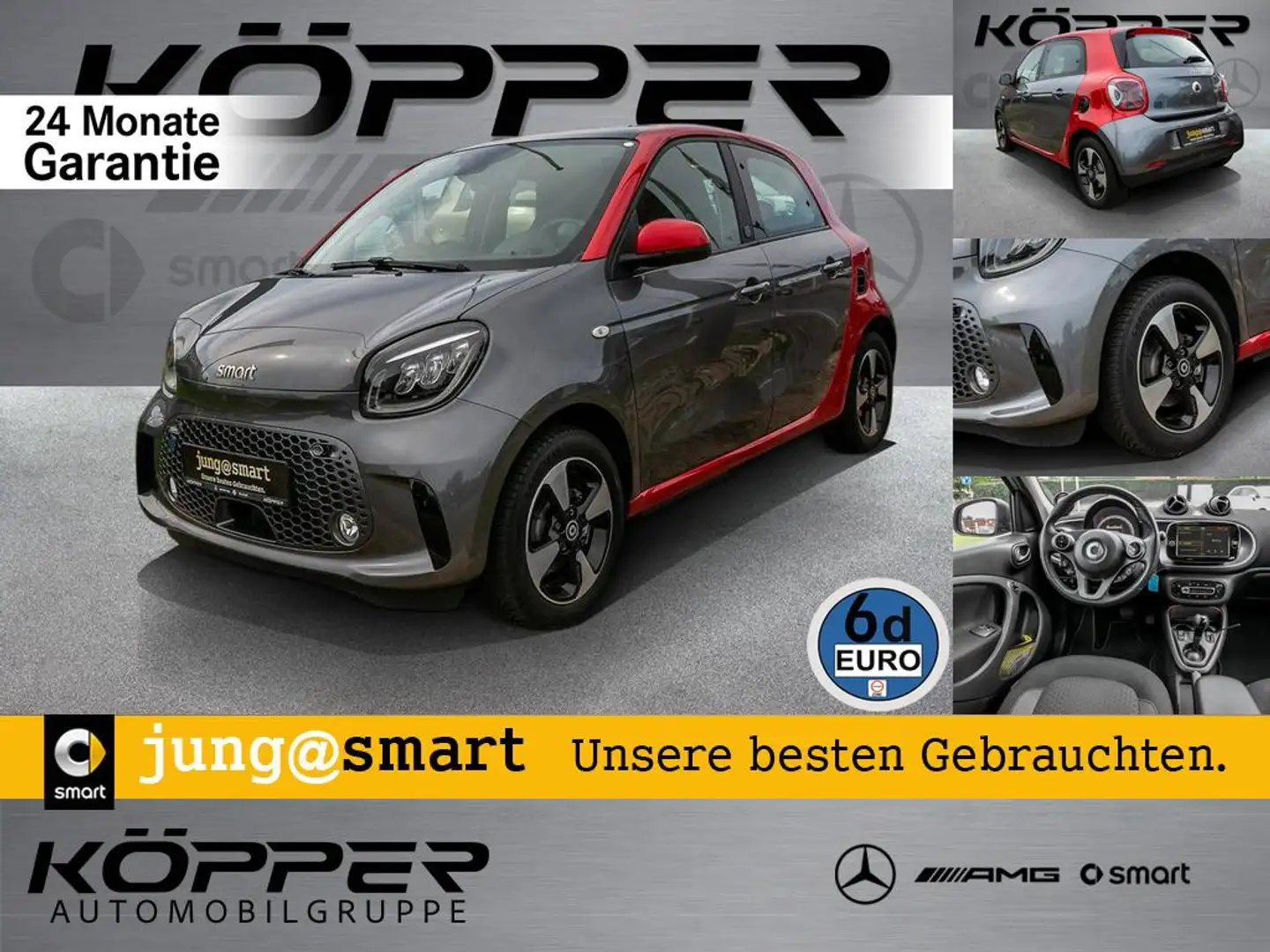 smart forFour EQ EXCLUSIVE LAST ONE Panormadach Grau - 1
