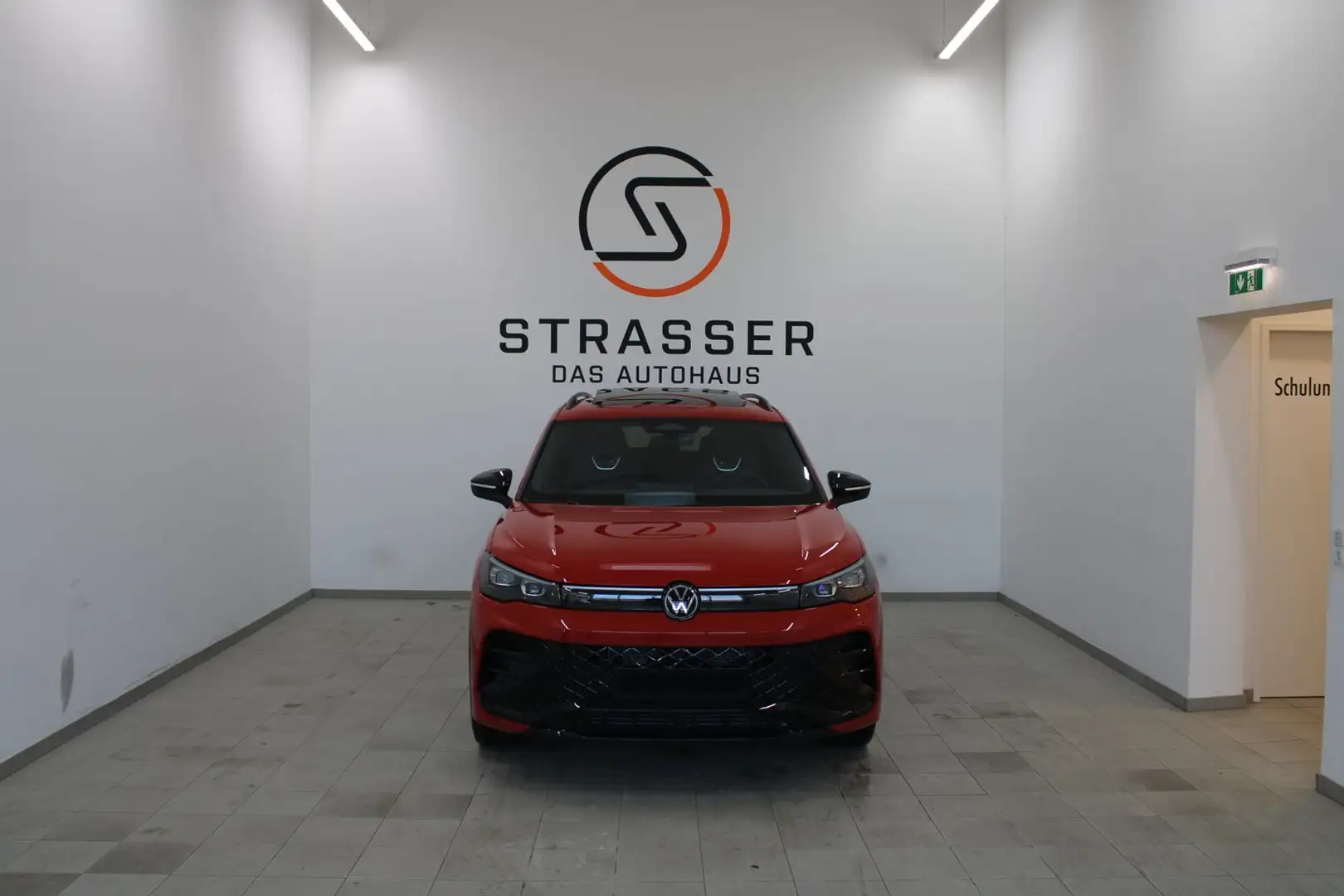 Volkswagen Tiguan R-Line TDI DSG Rot - 2