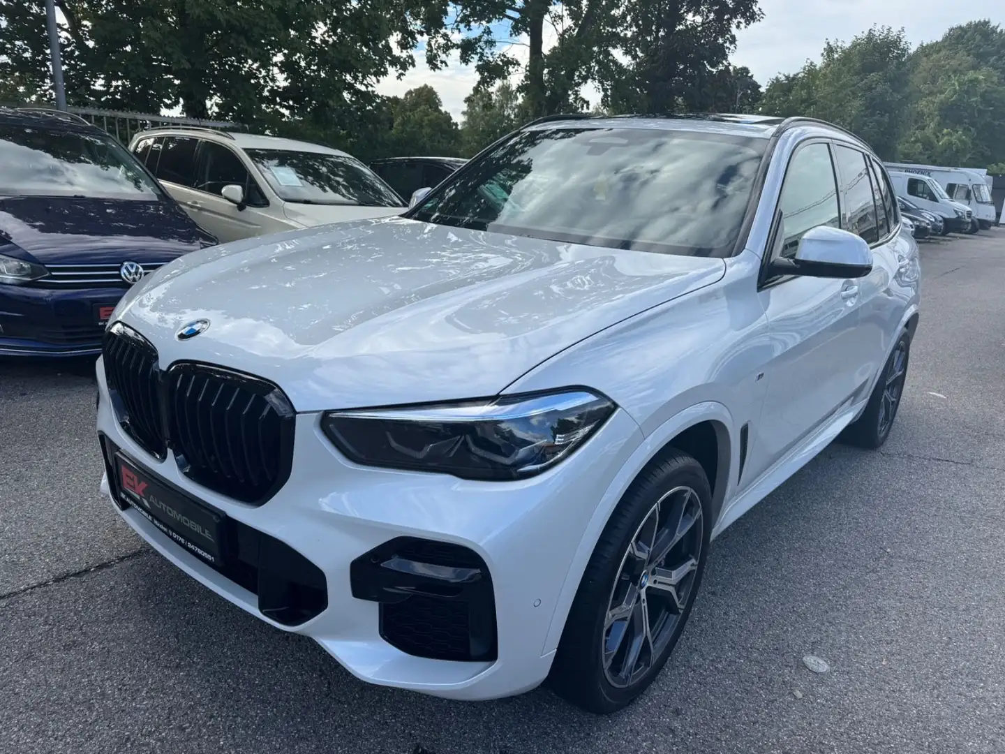 BMW X5 xDrive30d M Sport PANO HUD LUFTFEDERUNG AHK Weiß - 1