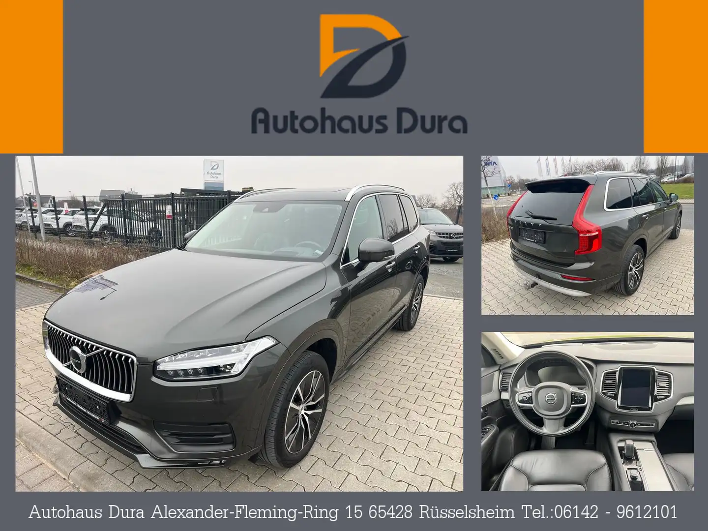 Volvo XC90 B5 D Momentum Pro AWD Aut. Navi+Leder+Pano Grau - 1