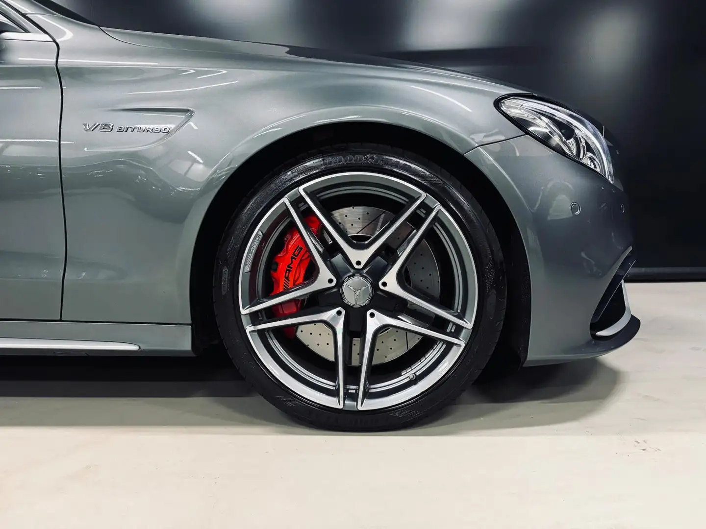 Mercedes-Benz C 63 AMG Estate S 510PK, Pano, 360 Camera, Command Navi, Am Grijs - 2