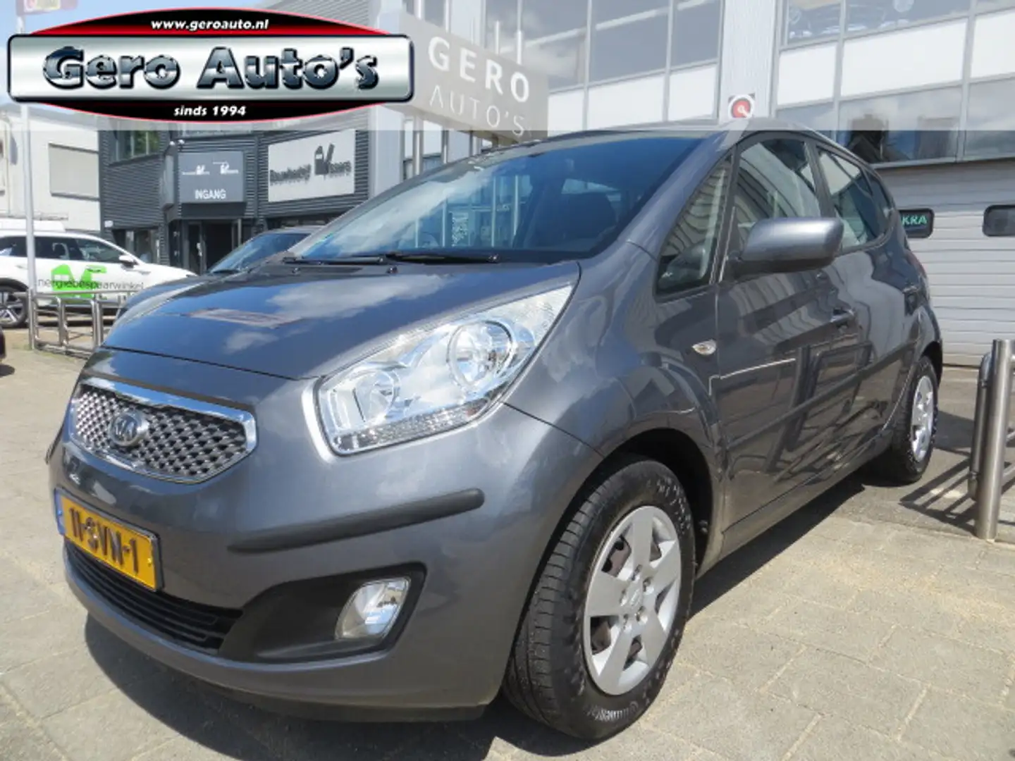 Kia Venga 1.4 CVVT Seven nl-auto ,mooie staat ! Сірий - 1