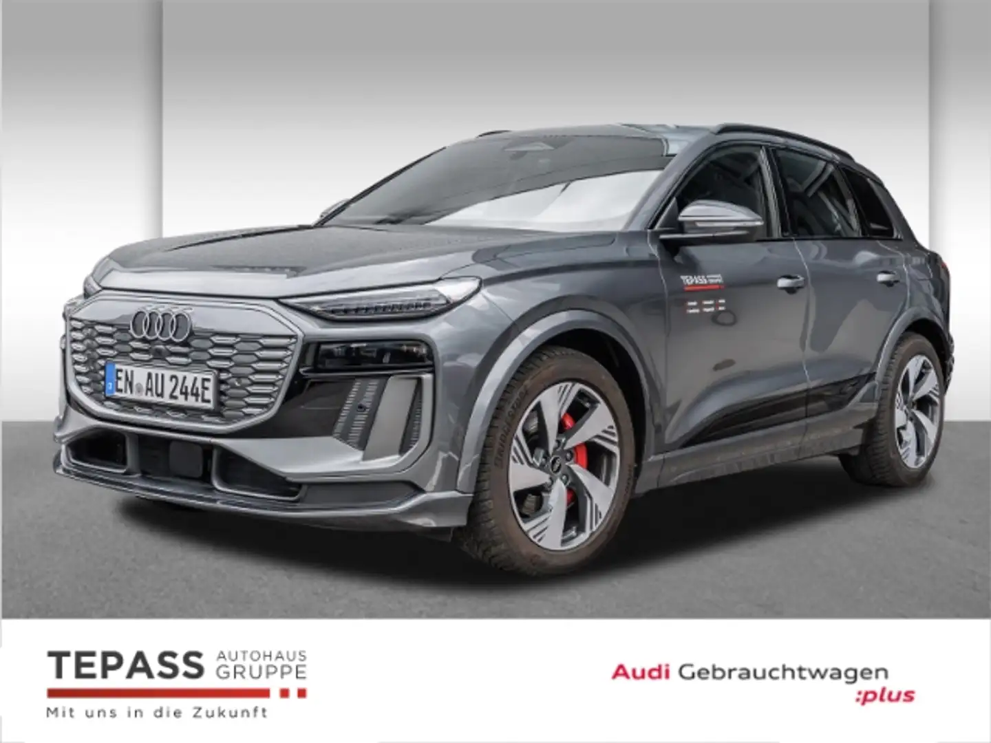 Audi Q6 QUATTRO 2x S LINE MATRIX ACC LEDER LED 20 MEMORY T Szary - 1