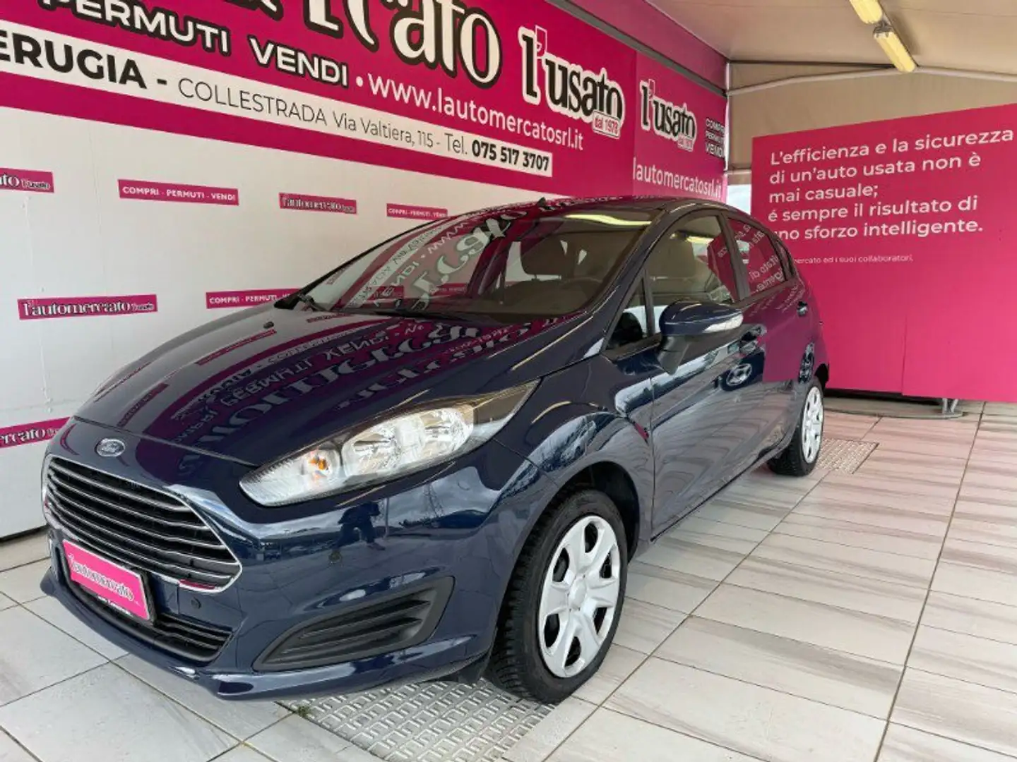 Ford Fiesta Fiesta 1.5 TDCi 75CV 5 porte Business Blu/Azzurro - 1