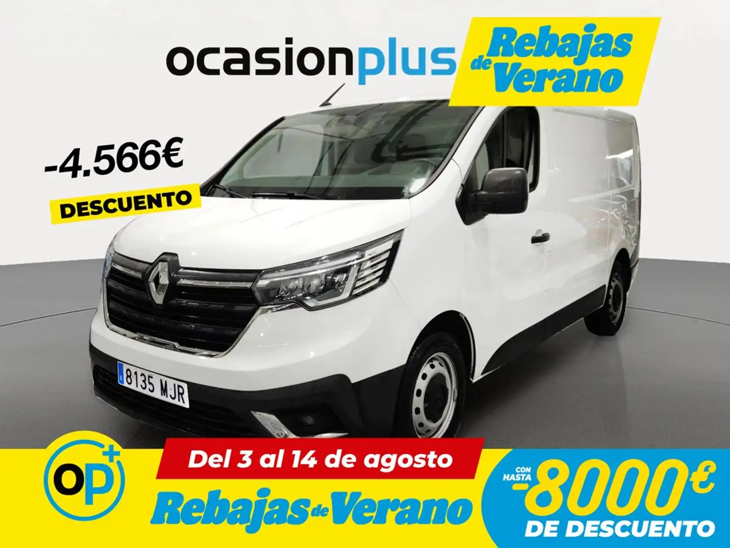 Renault Trafic Furgón L1H1 BluedCi 96kW Blanco - 1