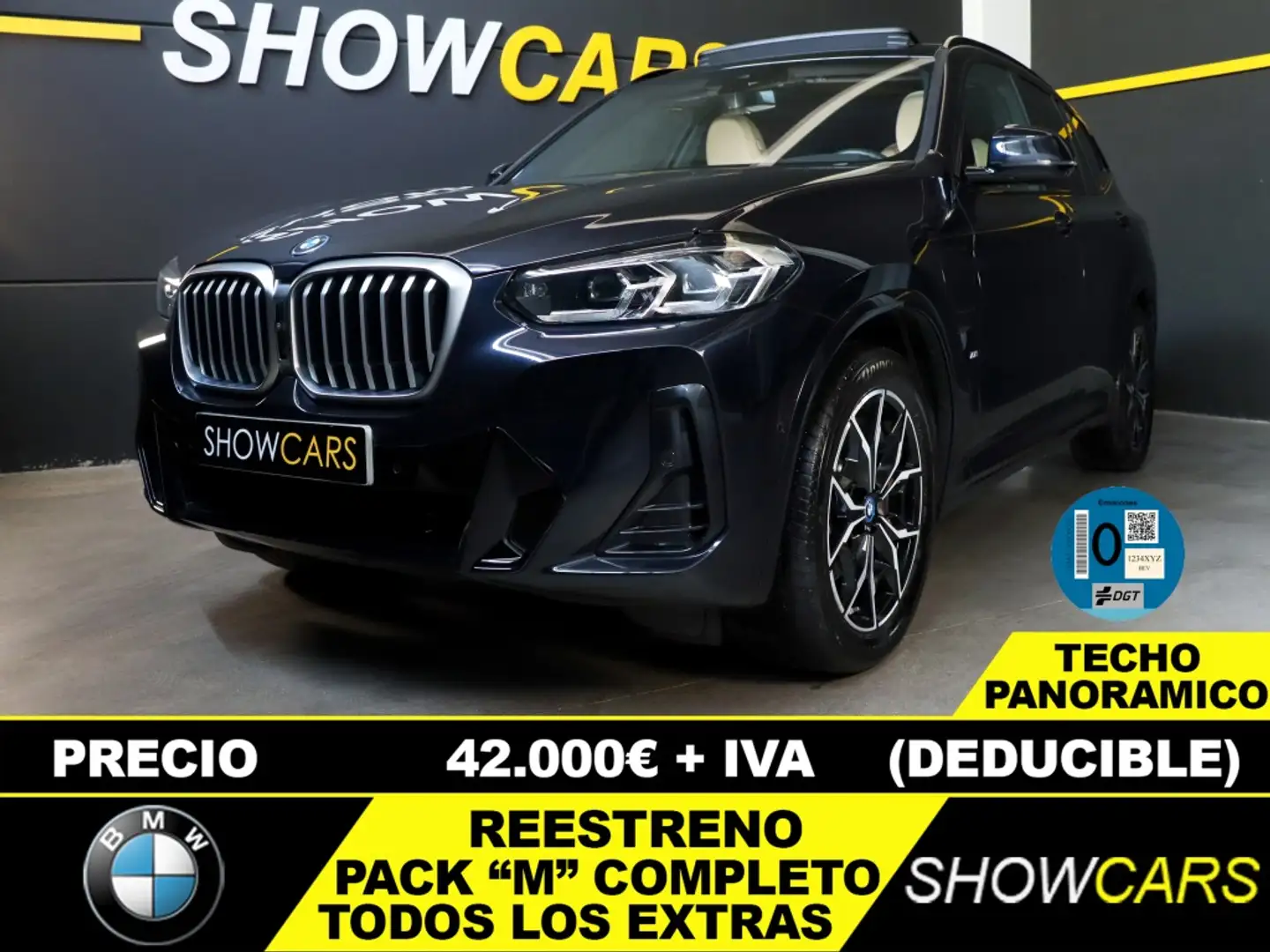 BMW X3 xDrive 30e M Sport Azul - 1