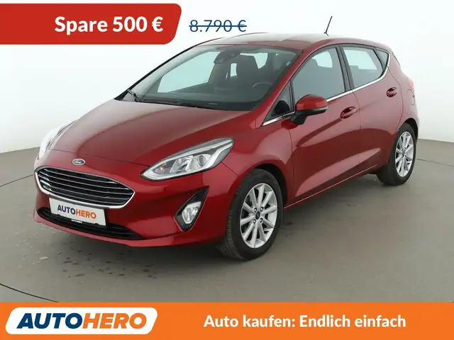 2017 Ford Fiesta in Red for sale
