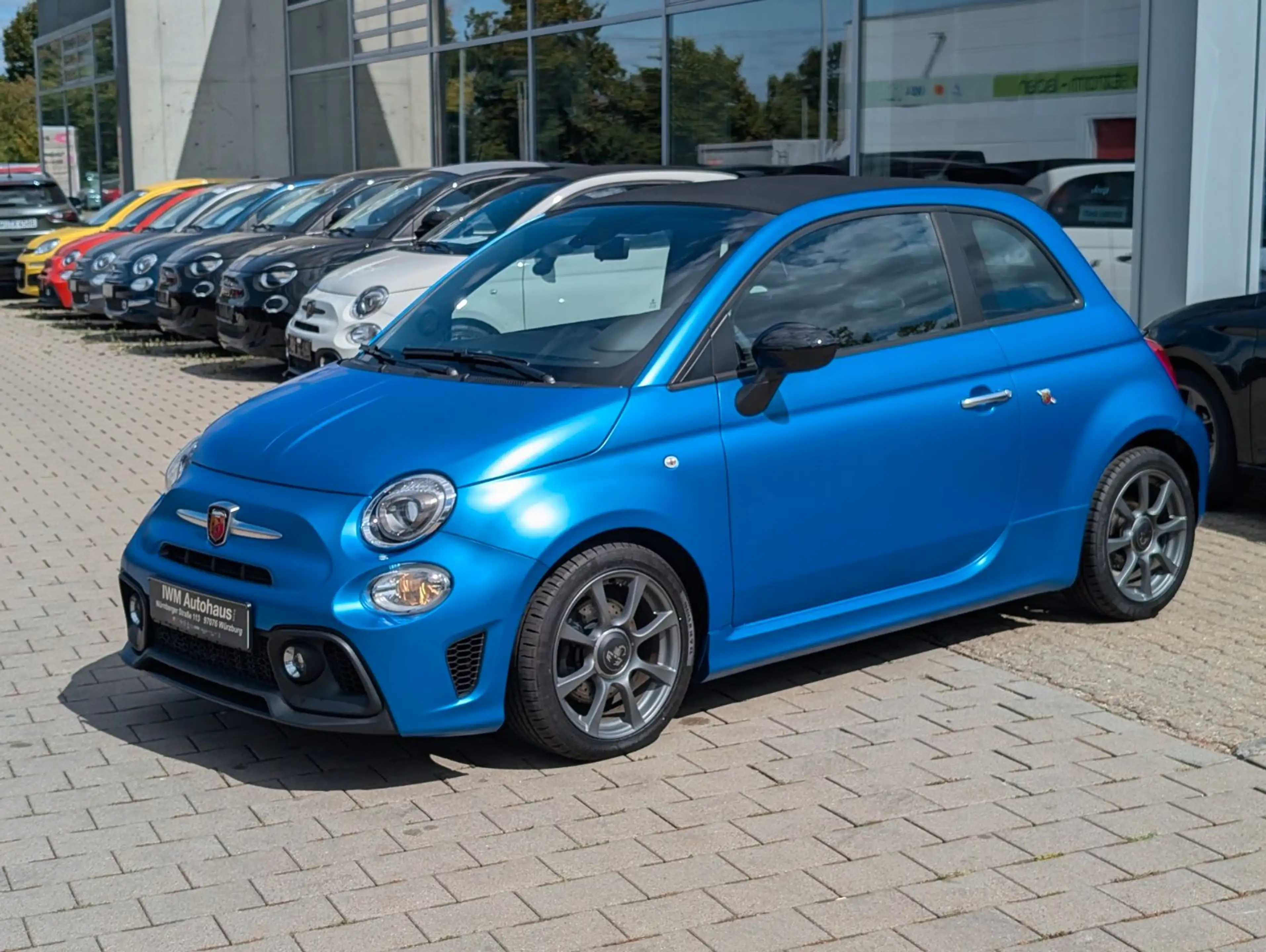 Abarth 595C Cabrio, Schalter PDC, MATT — photo 2