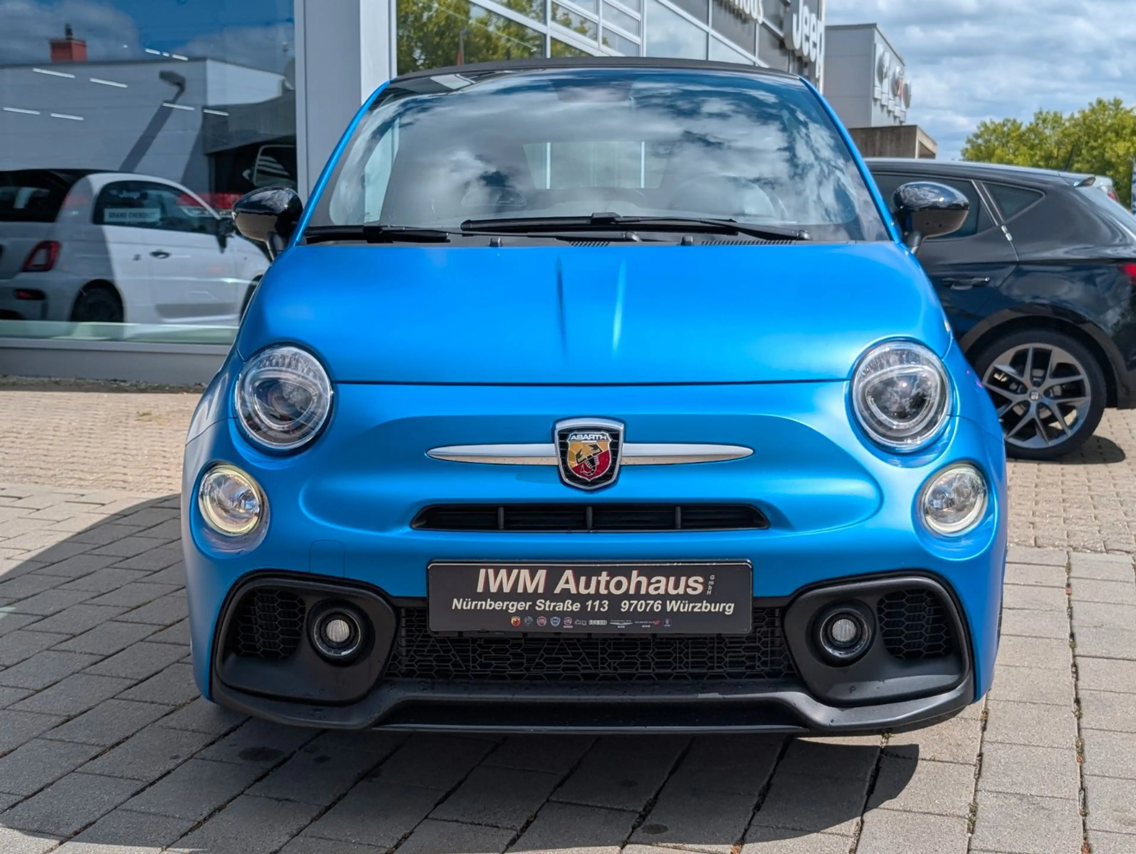Abarth 595C Cabrio, Schalter PDC, MATT — photo 3