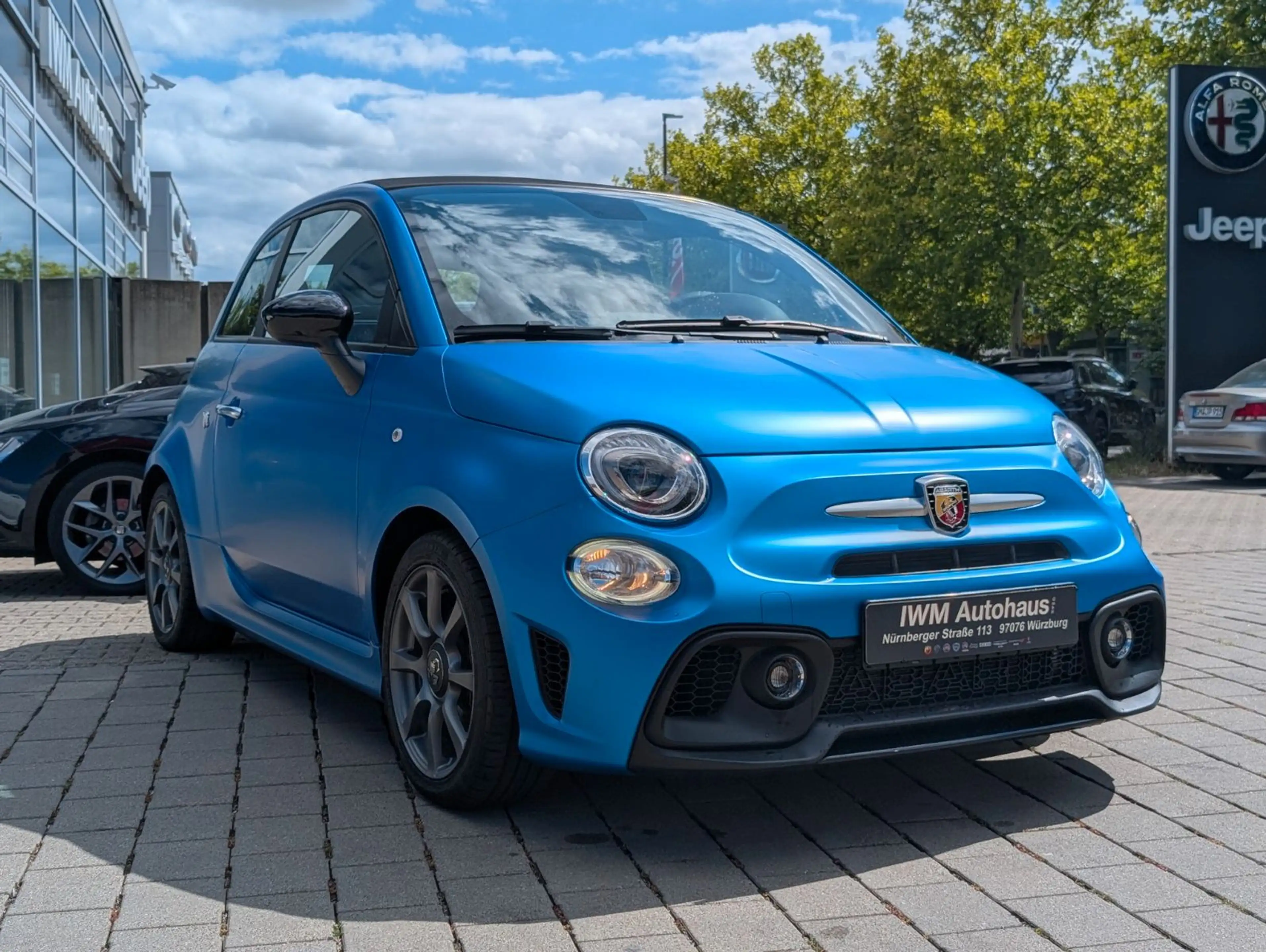 Abarth 595C Cabrio, Schalter PDC, MATT — photo 4
