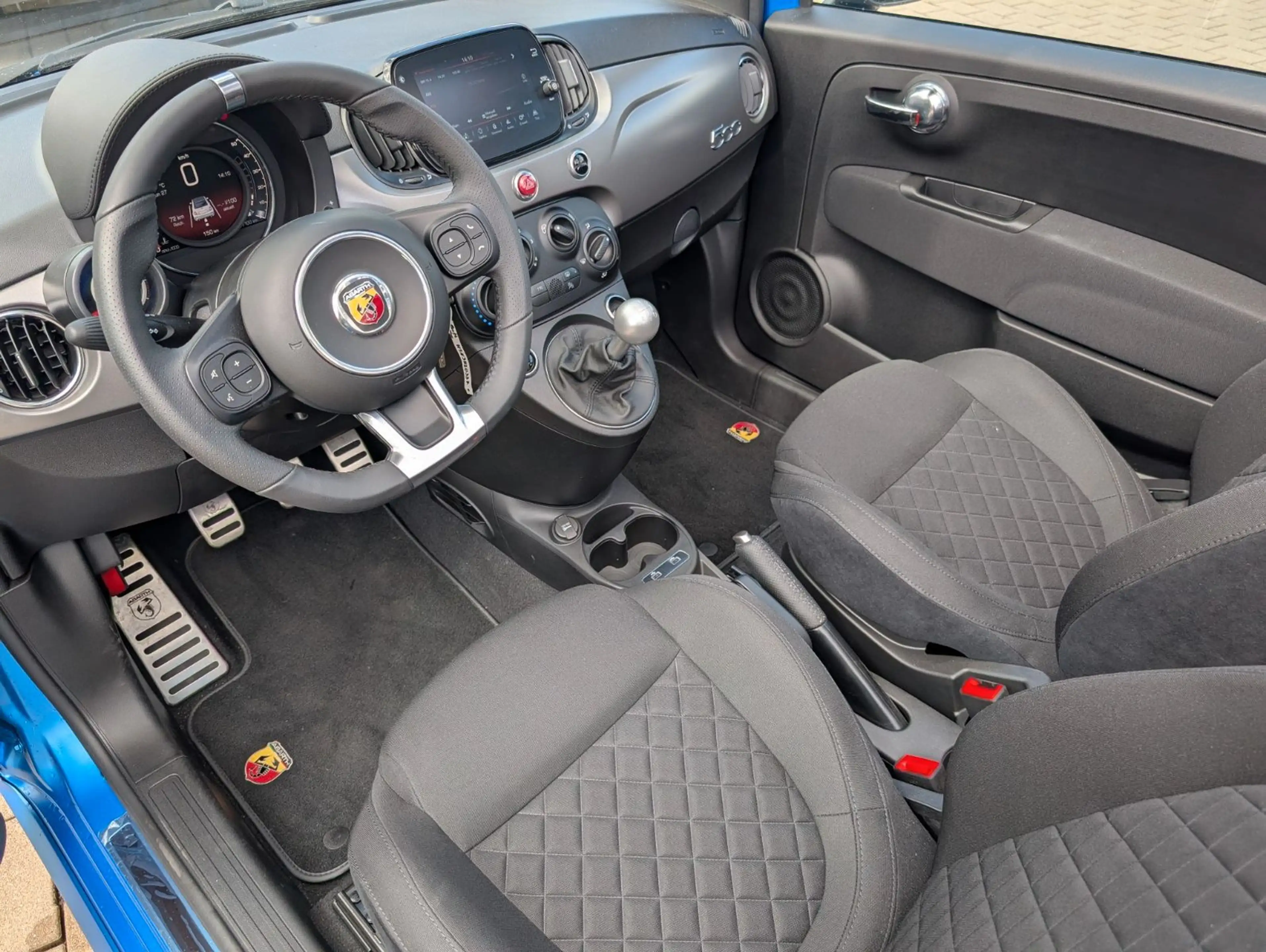 Abarth 595C Cabrio, Schalter PDC, MATT — photo 13
