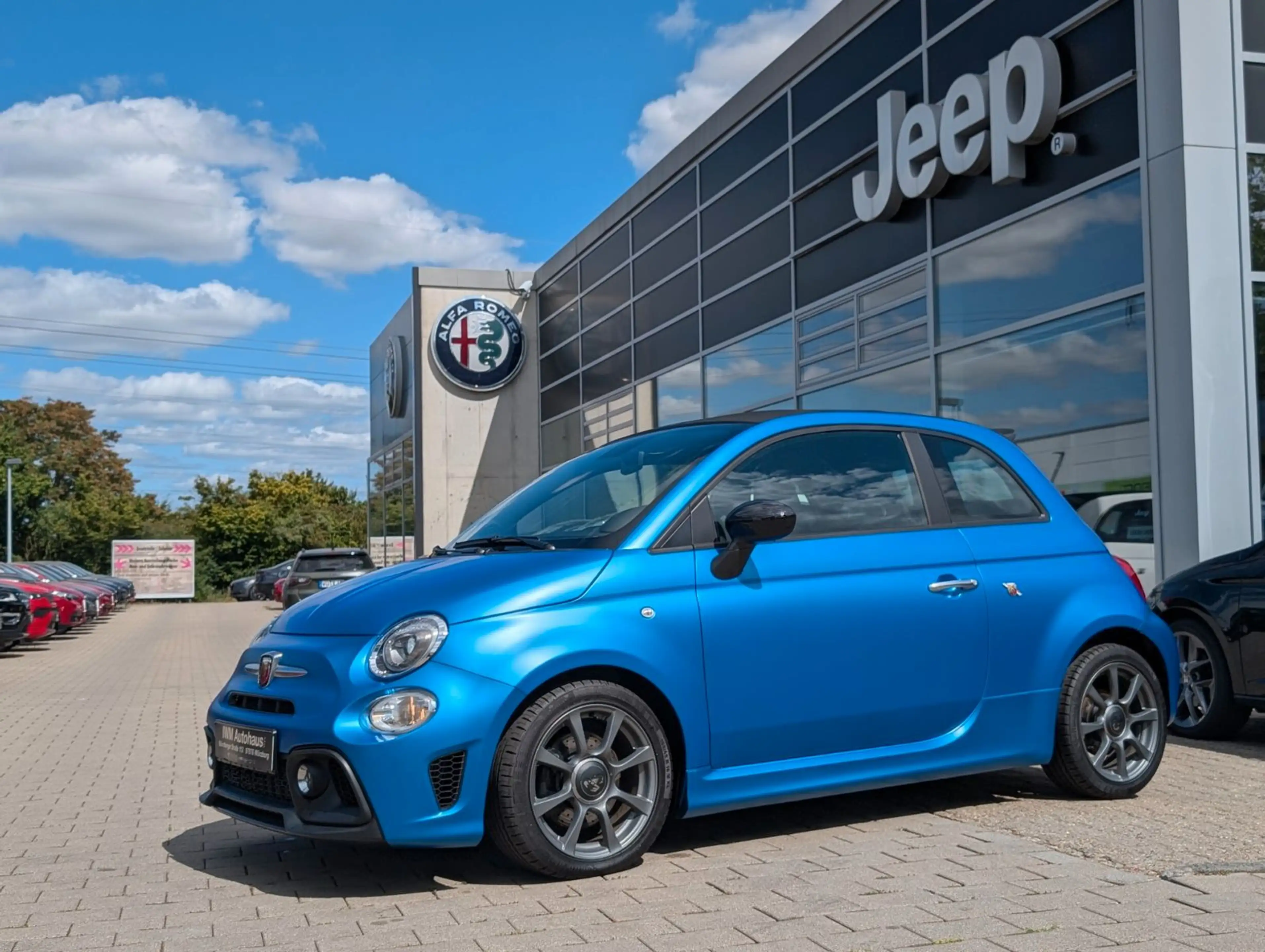 Abarth 595C Cabrio, Schalter PDC, MATT