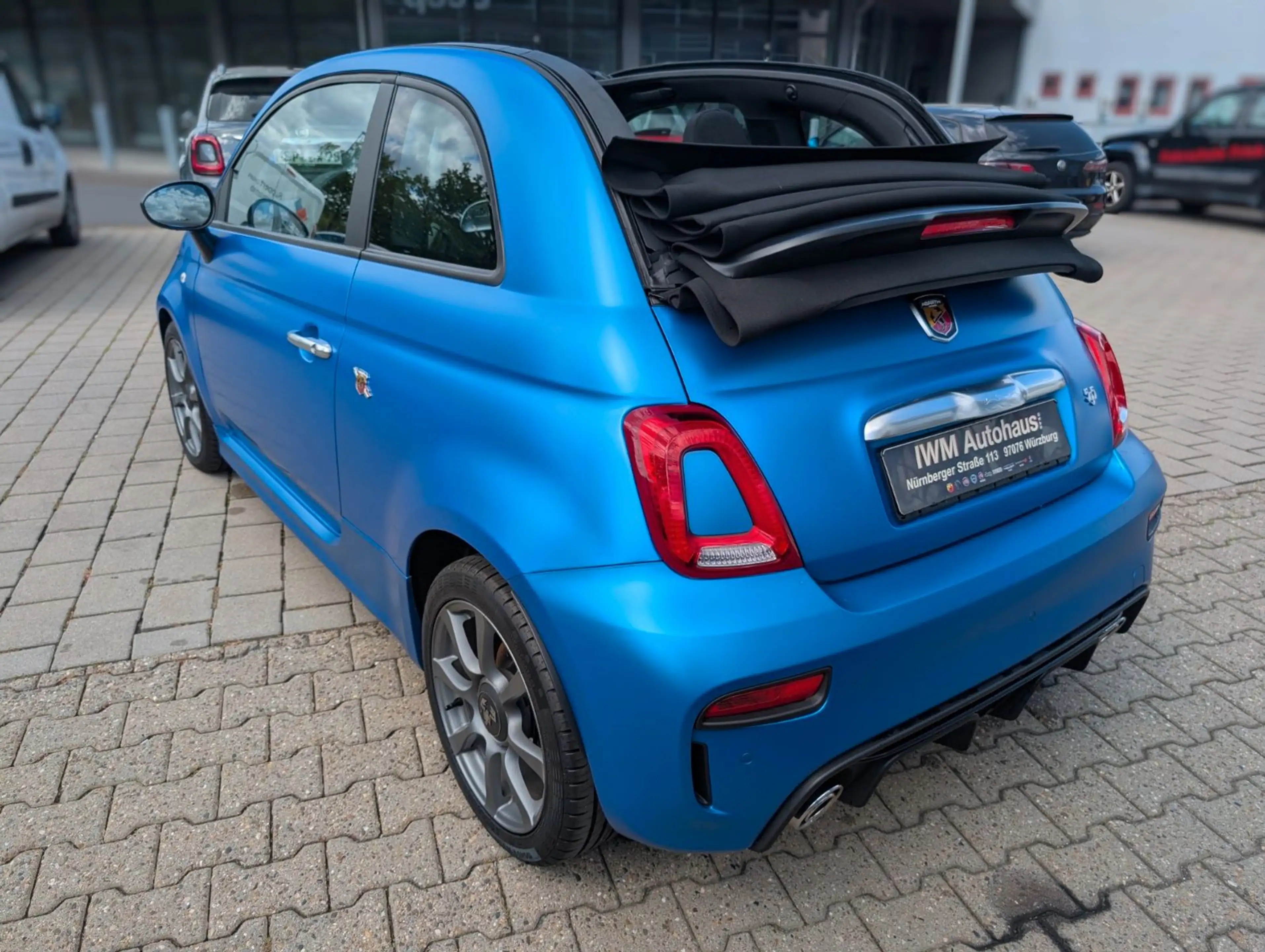 Abarth 595C Cabrio, Schalter PDC, MATT — photo 10