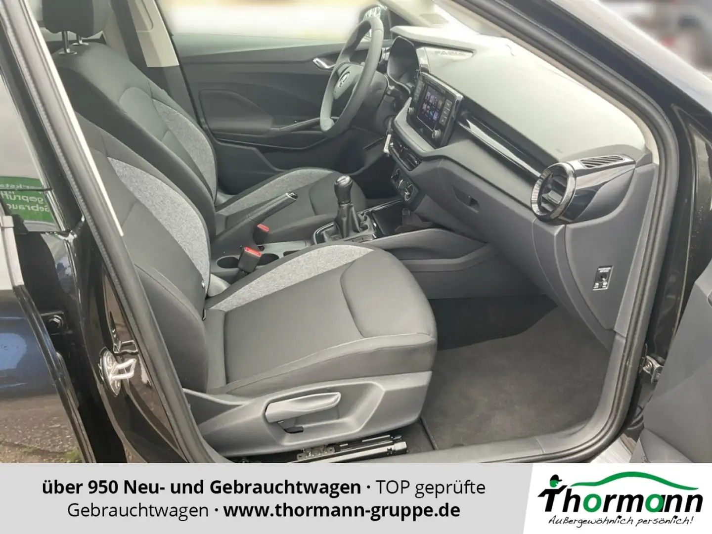 Skoda Fabia Active 1.0 MPI LM LED W-Paket PDC SHZ Negro - 1