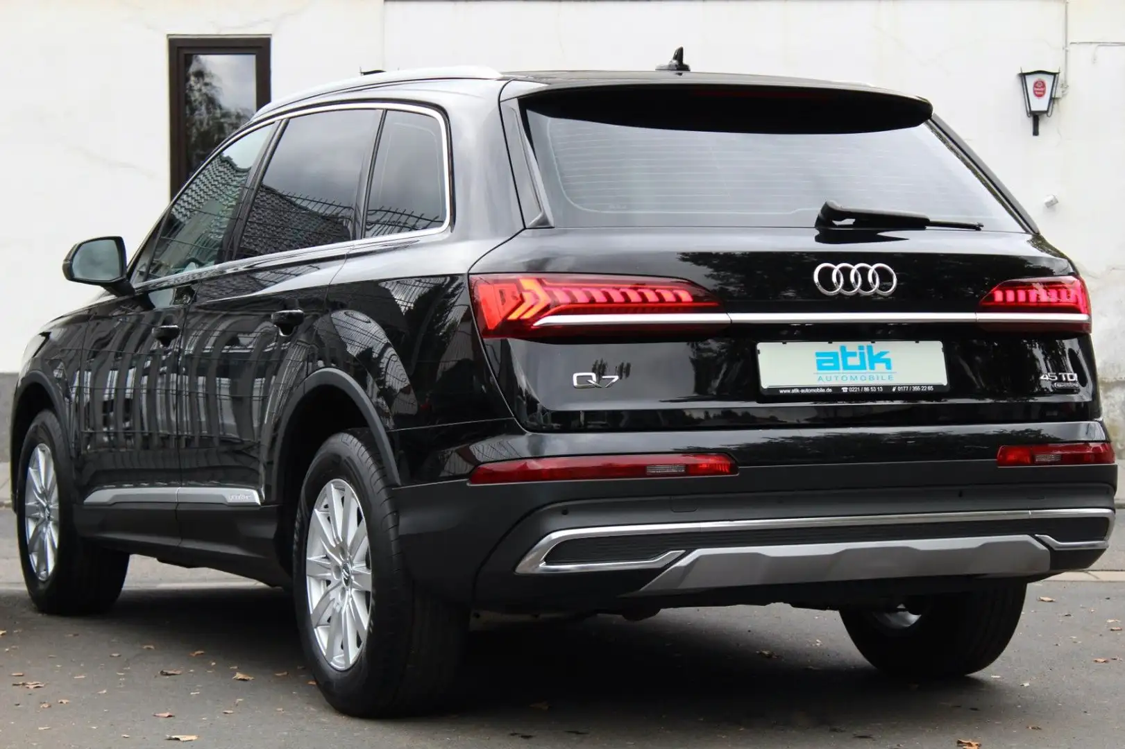 Audi Q7 1.HAND! qu VIRTUAL KAMERA LEDER MMI-PLUS GLAS Schwarz - 2