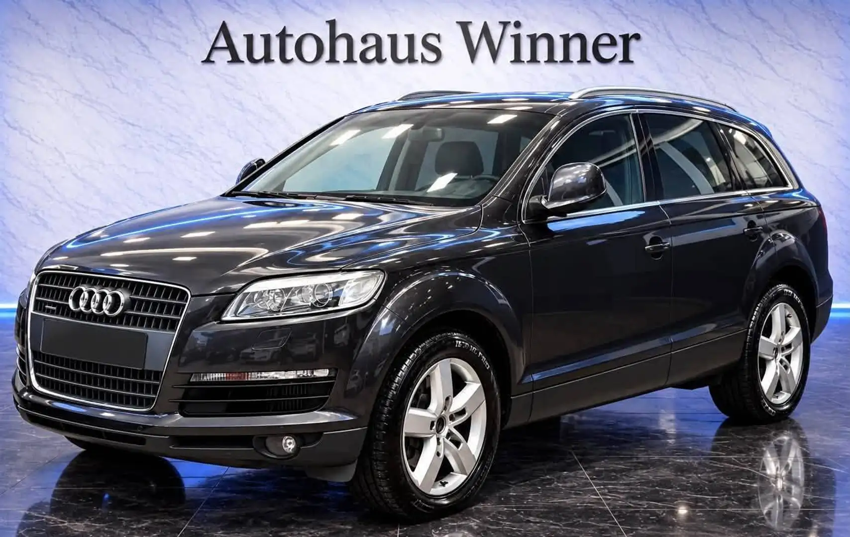 Audi Q7 3.0 TDI quattro mod. 2009 Voll Ausstattung Pano Lift Leder Grau - 1